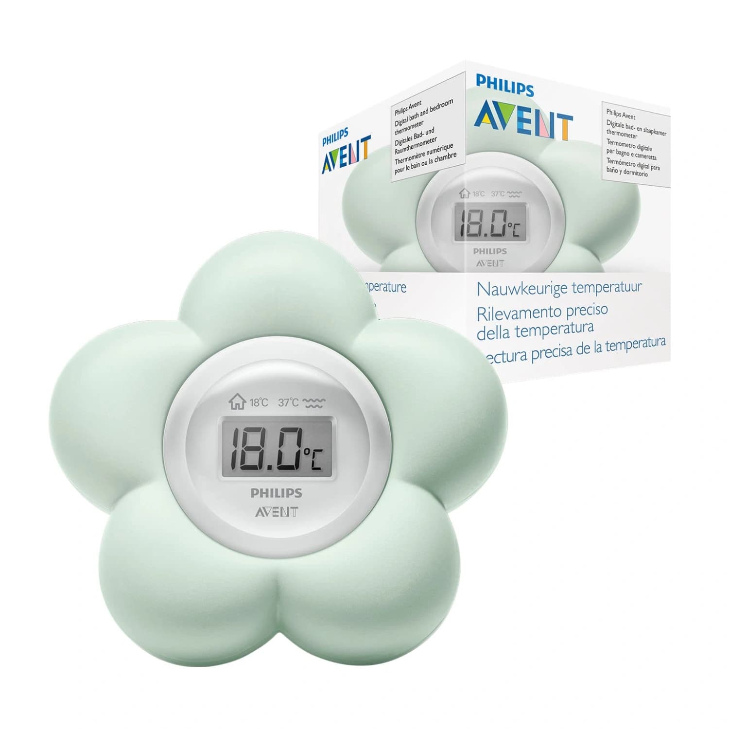 Philips Avent Baby Bed and Bathroom Thermometer