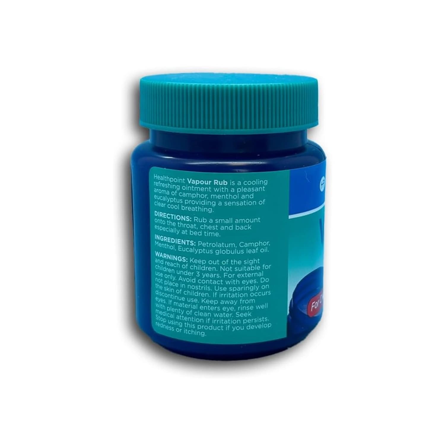 Healthpoint Vapour Rub 100g For Clear Cool Breathing