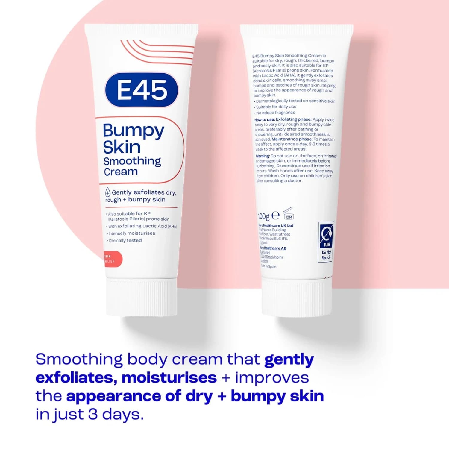 E45 Bumpy Skin Smoothing Cream 100g