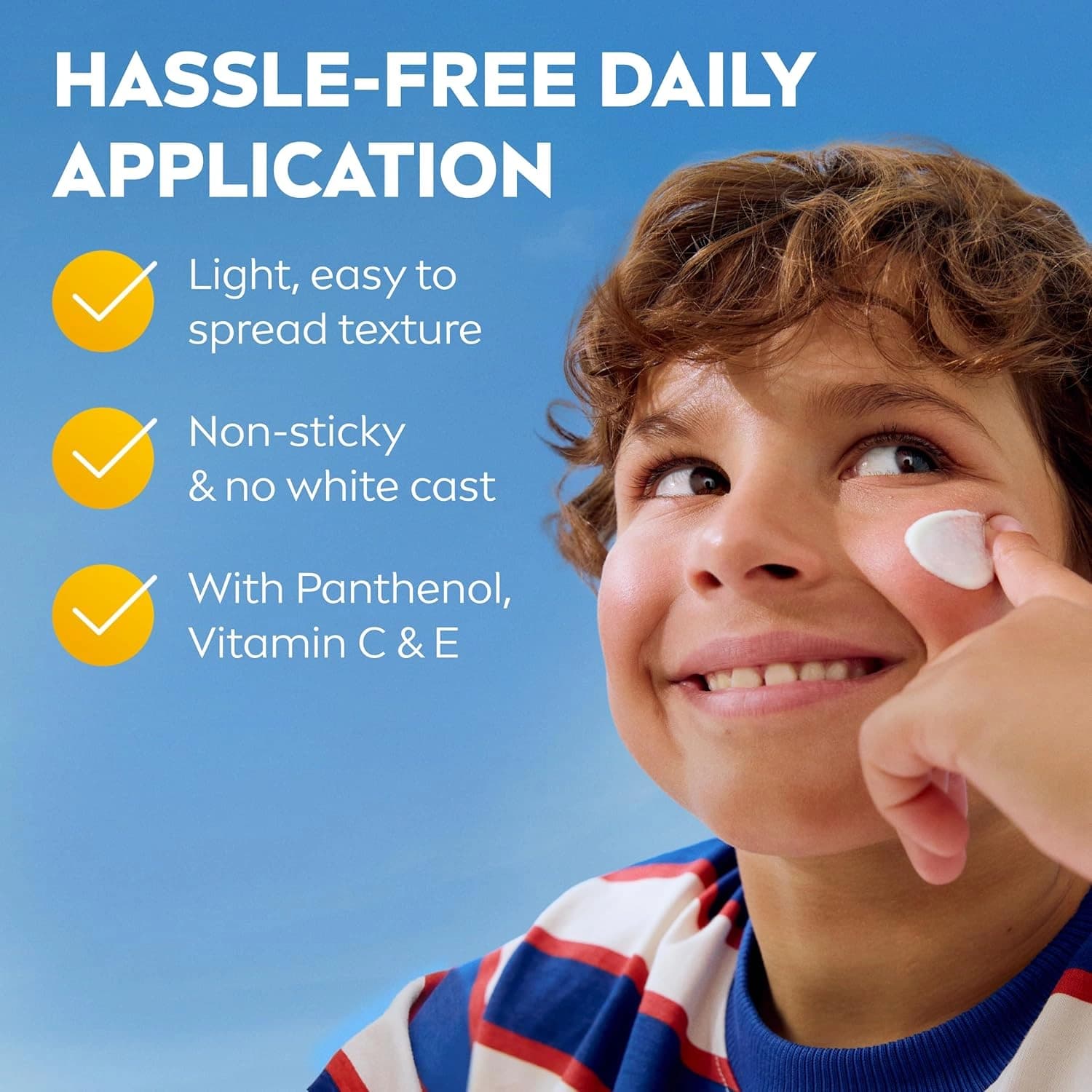 NIVEA Sun Kids Daily UV Protection SPF50+ Sun Cream 100ml