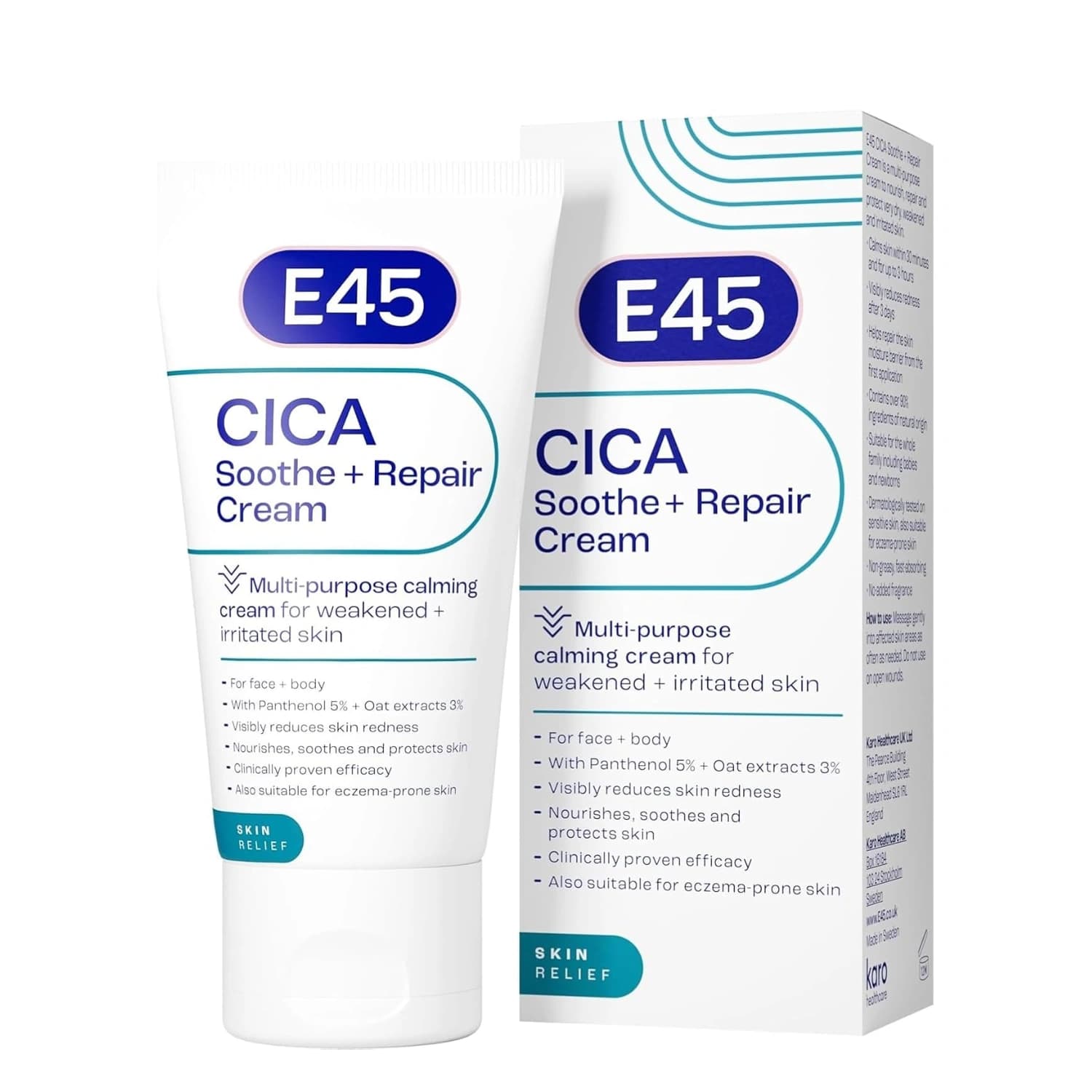E45 Cica Soothe & Repair Cream 50ml