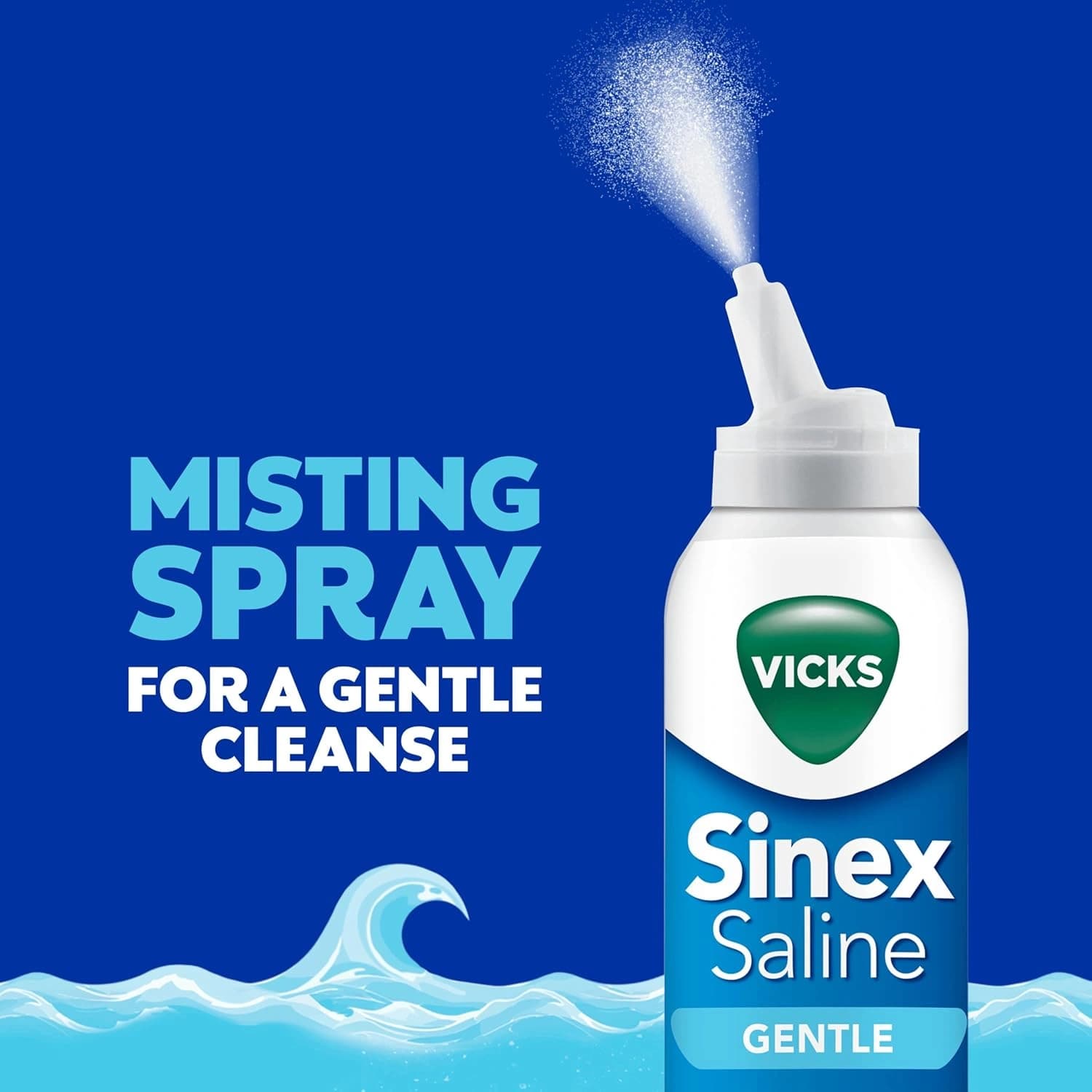 Vicks Sinex Gentle Saline Nasal Spray 120ml