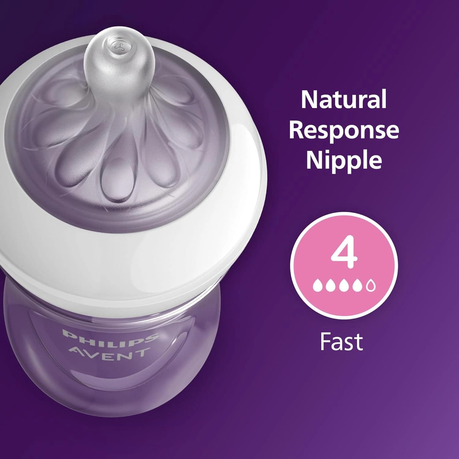 Philips AVENT Natural Baby Bottle 330ml 2 Pack
