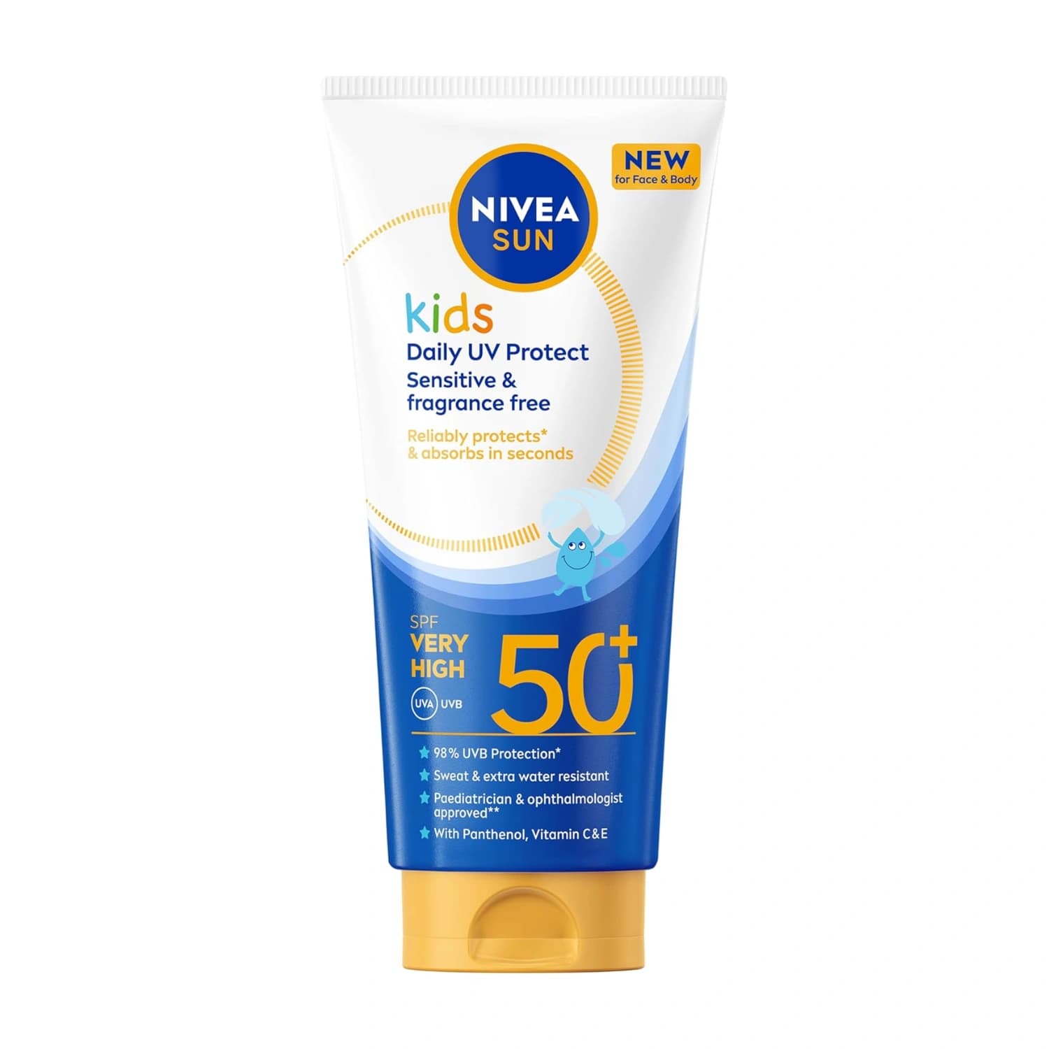 NIVEA Sun Kids Daily UV Protection SPF50+ Sun Cream 100ml