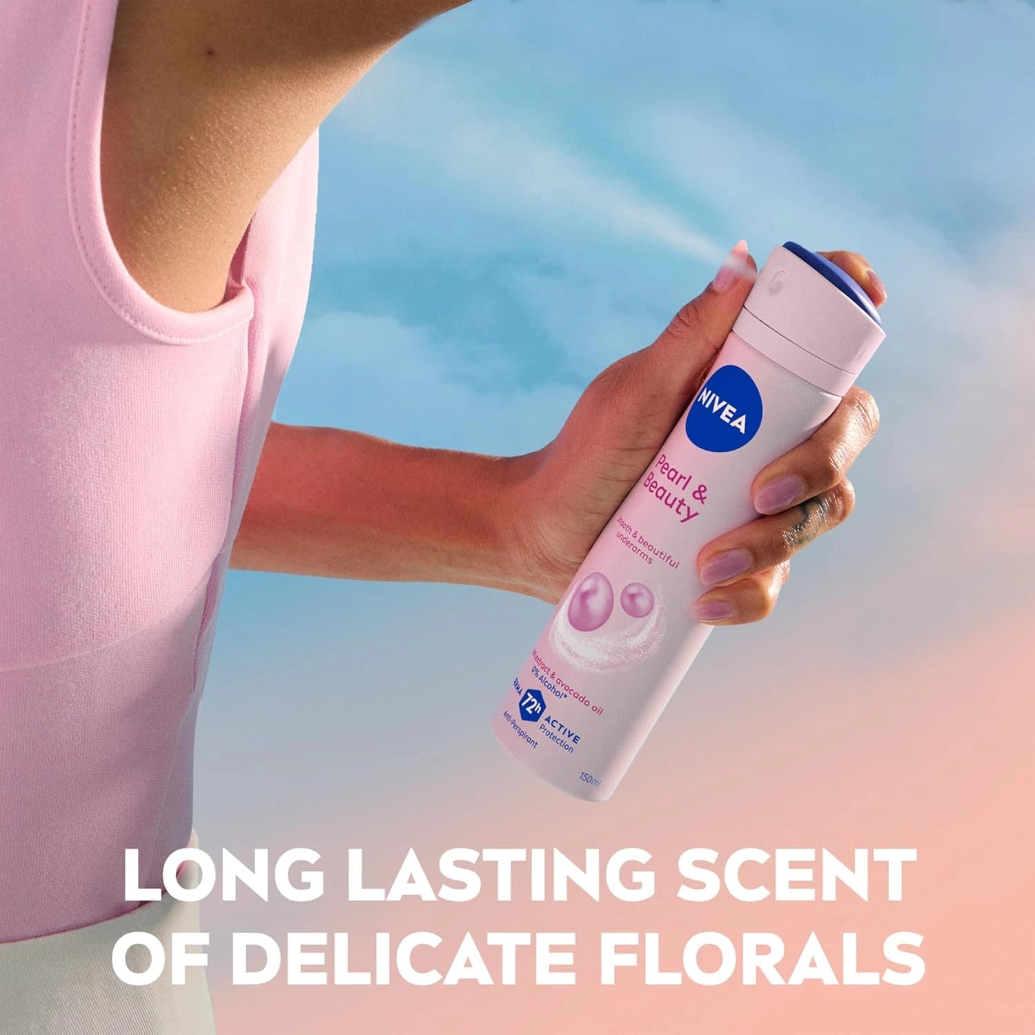 NIVEA Pearl & Beauty Anti-Perspirant Deodorant Spray 150ml