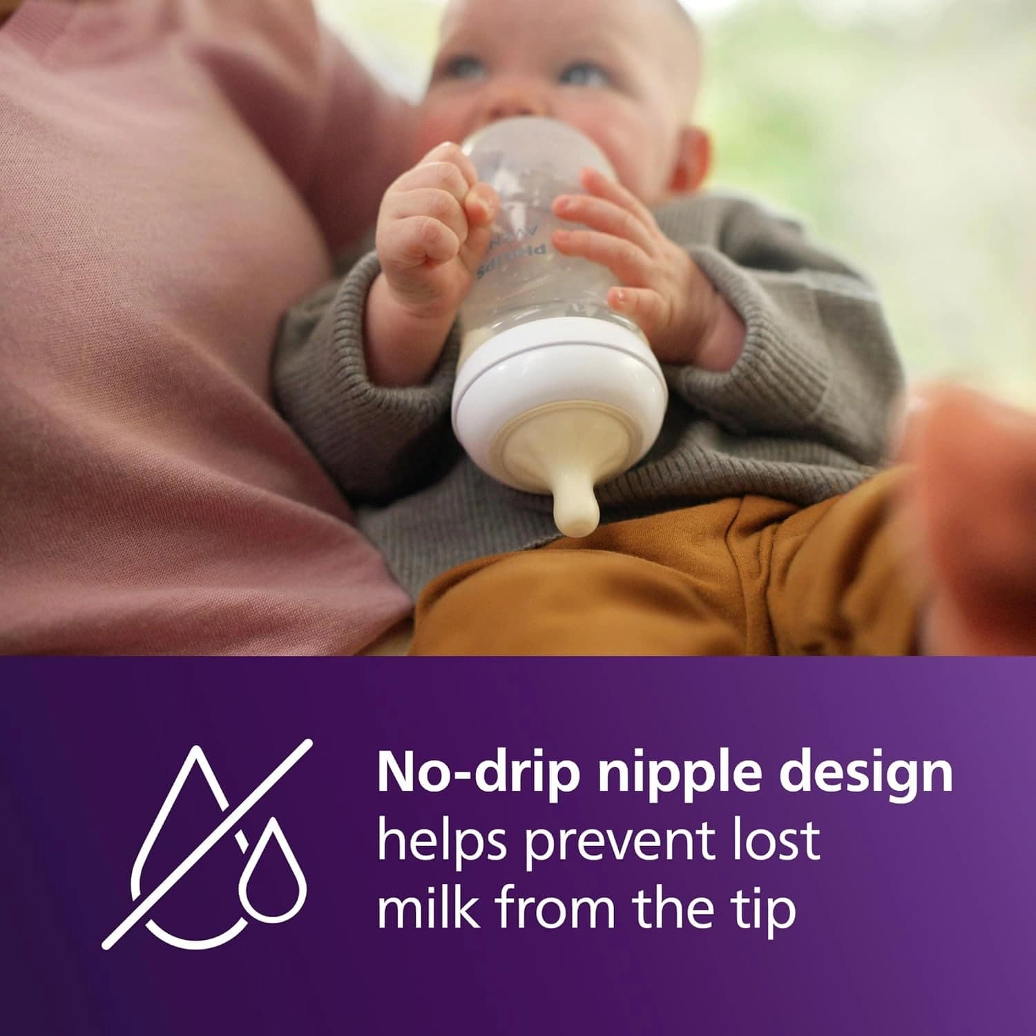 Philips AVENT Natural Baby Bottle 330ml 2 Pack
