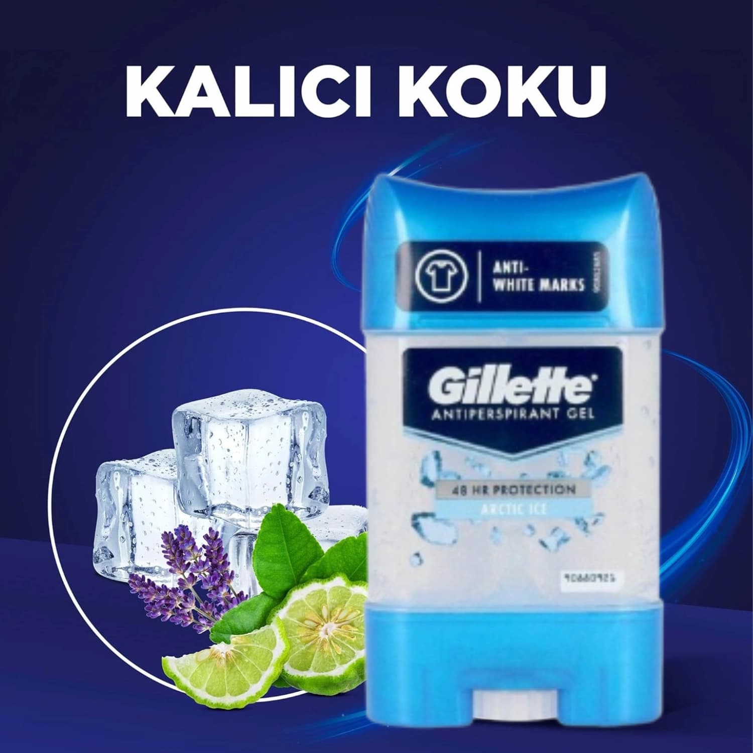 Gillette Endurance Arctic Ice Anti-Perspirant Deodorant Clear Gel 70ml