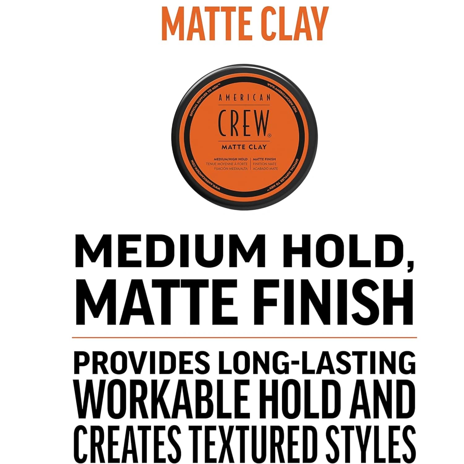 American Crew Matte Clay 85g