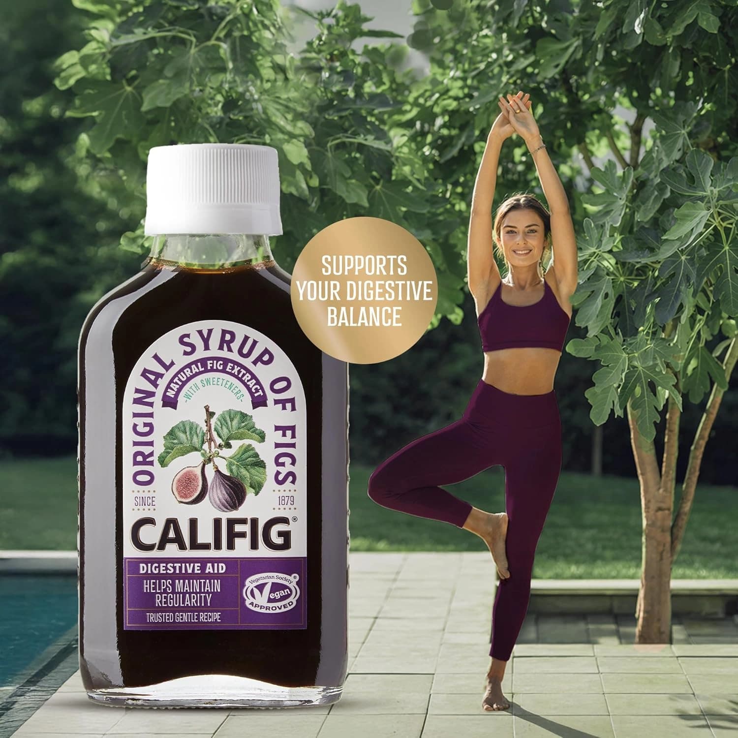 SIX PACKS of Califig Syrup Of Figs 100ml