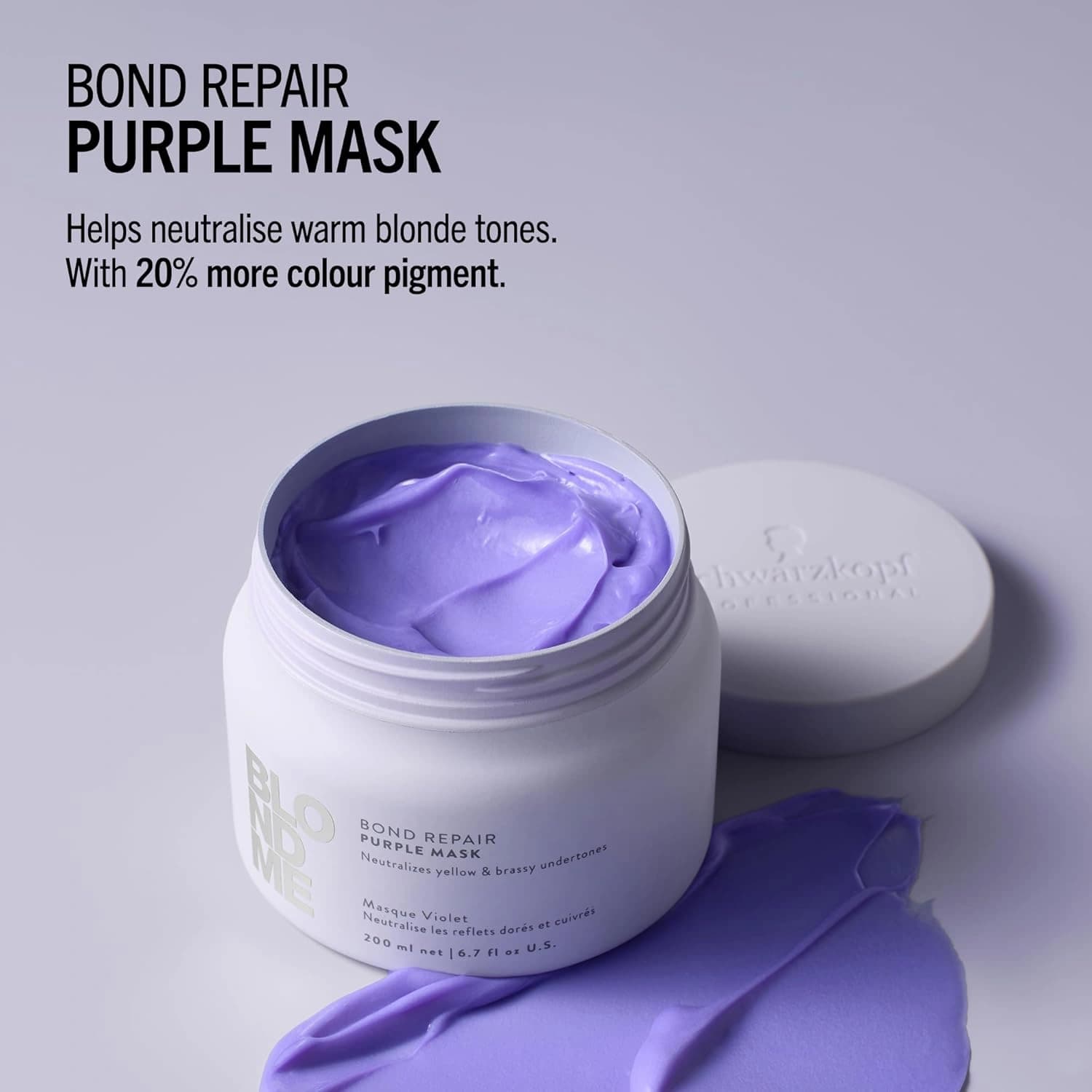 Schwarzkopf Professional BlondMe Bond Repair Purple Mask 200ml