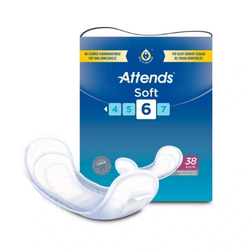 Attends Soft Pads Discreet Absorbent