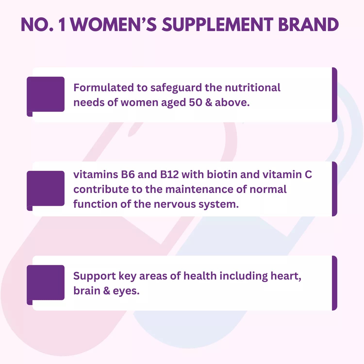 Vitabiotics Wellwoman 50+ 30 Tablets