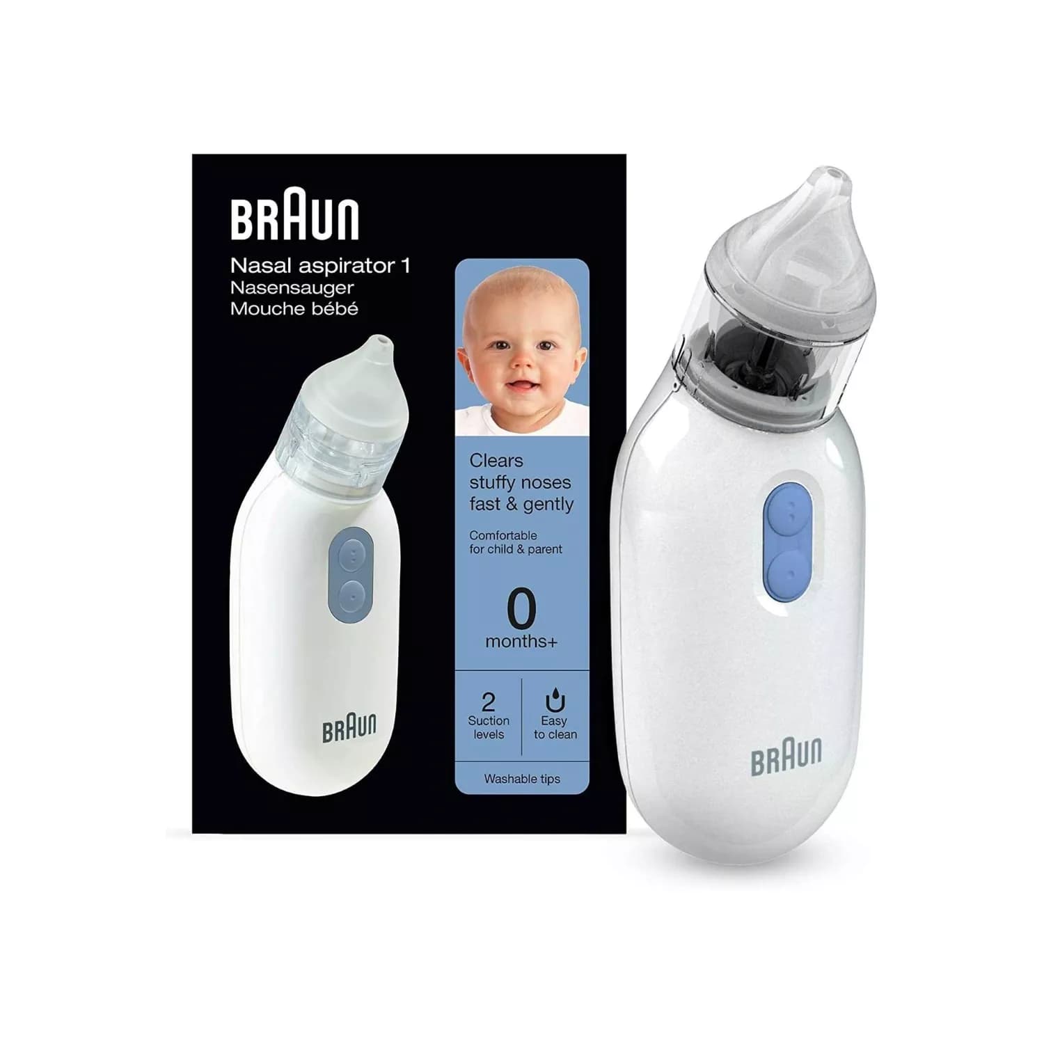Braun BNA100 Electrical Nasal Aspirator 0+ Months