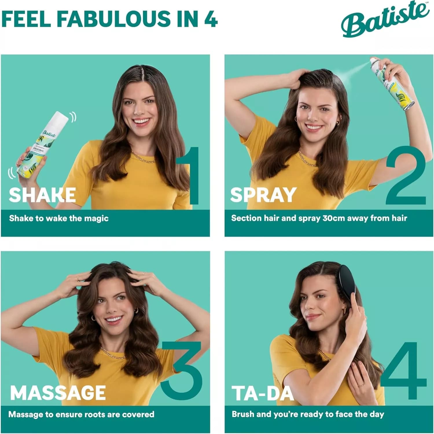 Batiste Dry Shampoo in Tropical 200ml