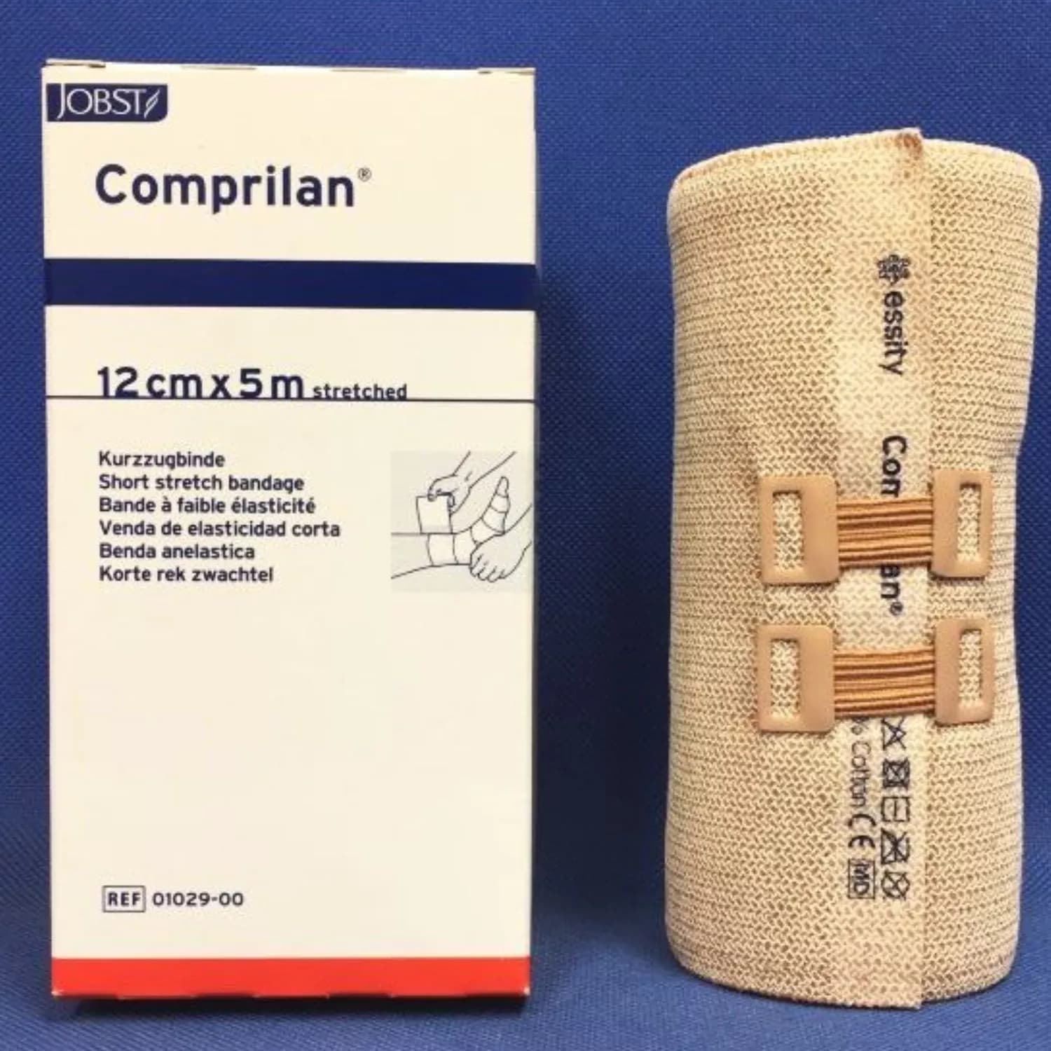 Comprilan Bandage Compression Short Stretch 12cm x 5m