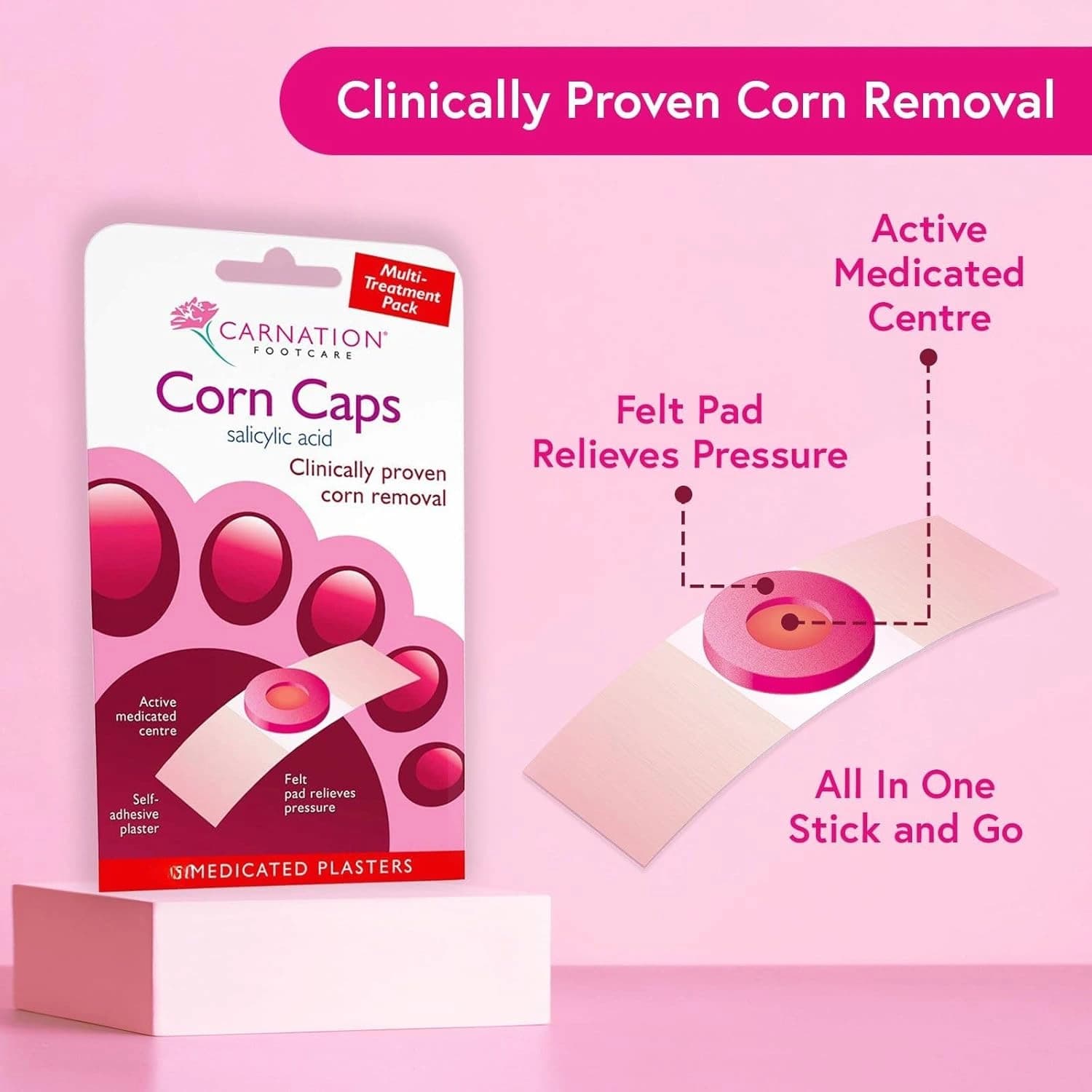 Carnation Corn Caps 5 Pack