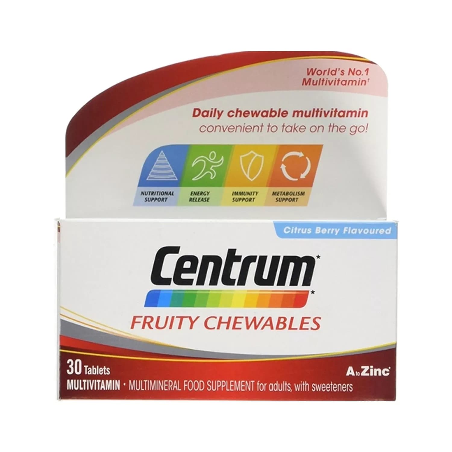 Centrum Fruity Chewables Tablets Pack of 30