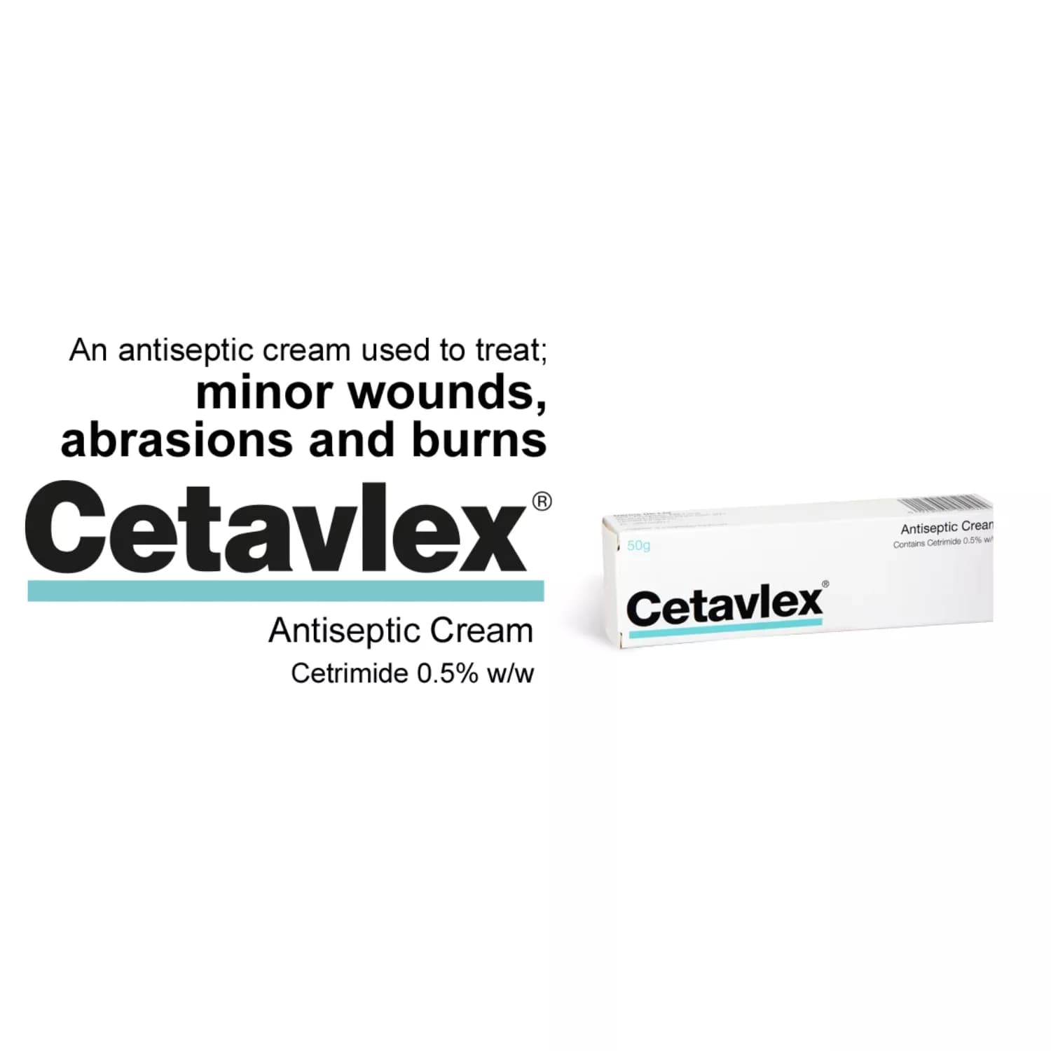 Cetavlex Antiseptic Cream 50g