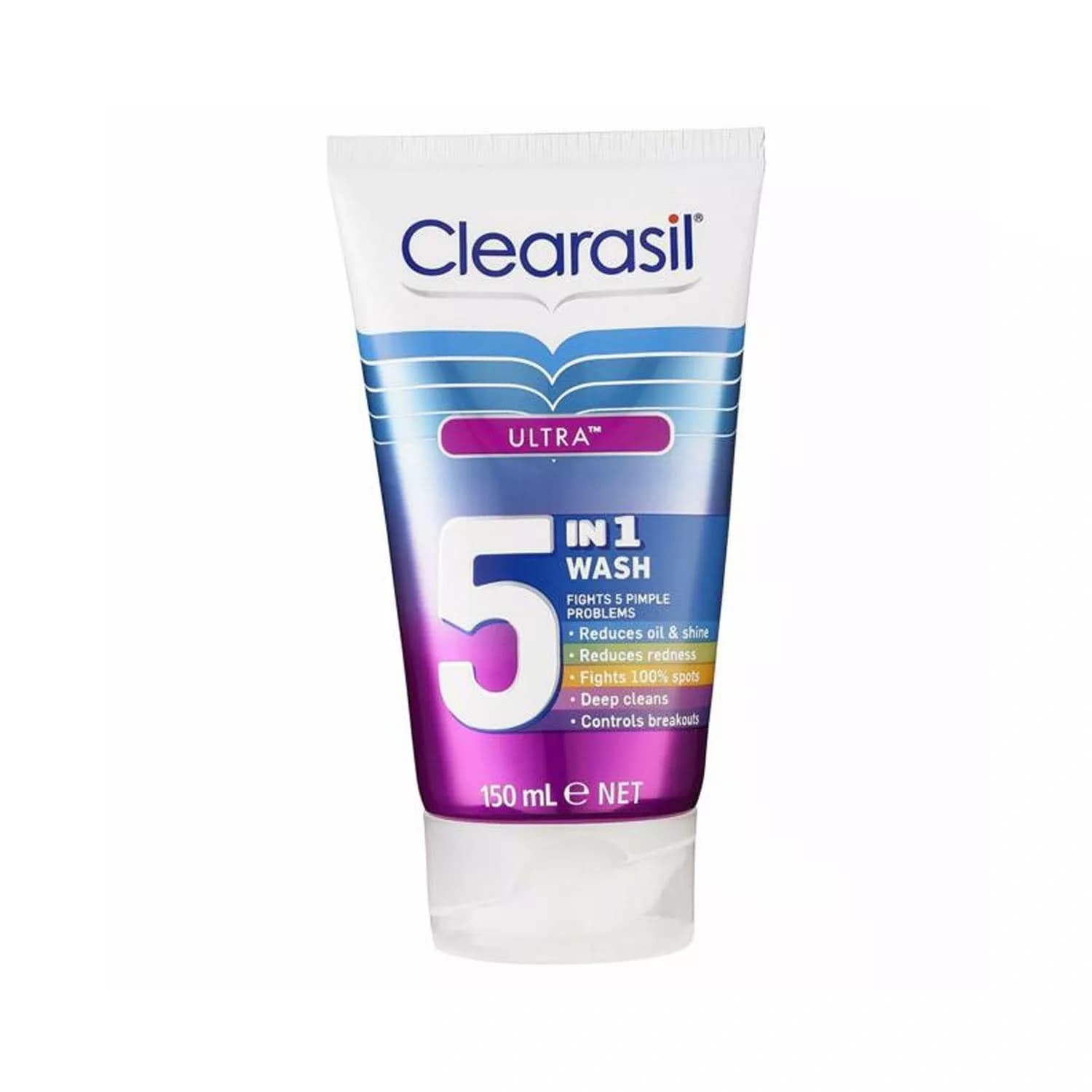 Clearasil Ultra 5 in 1 Multi-Action Exfoliating Face Scrub 150ml