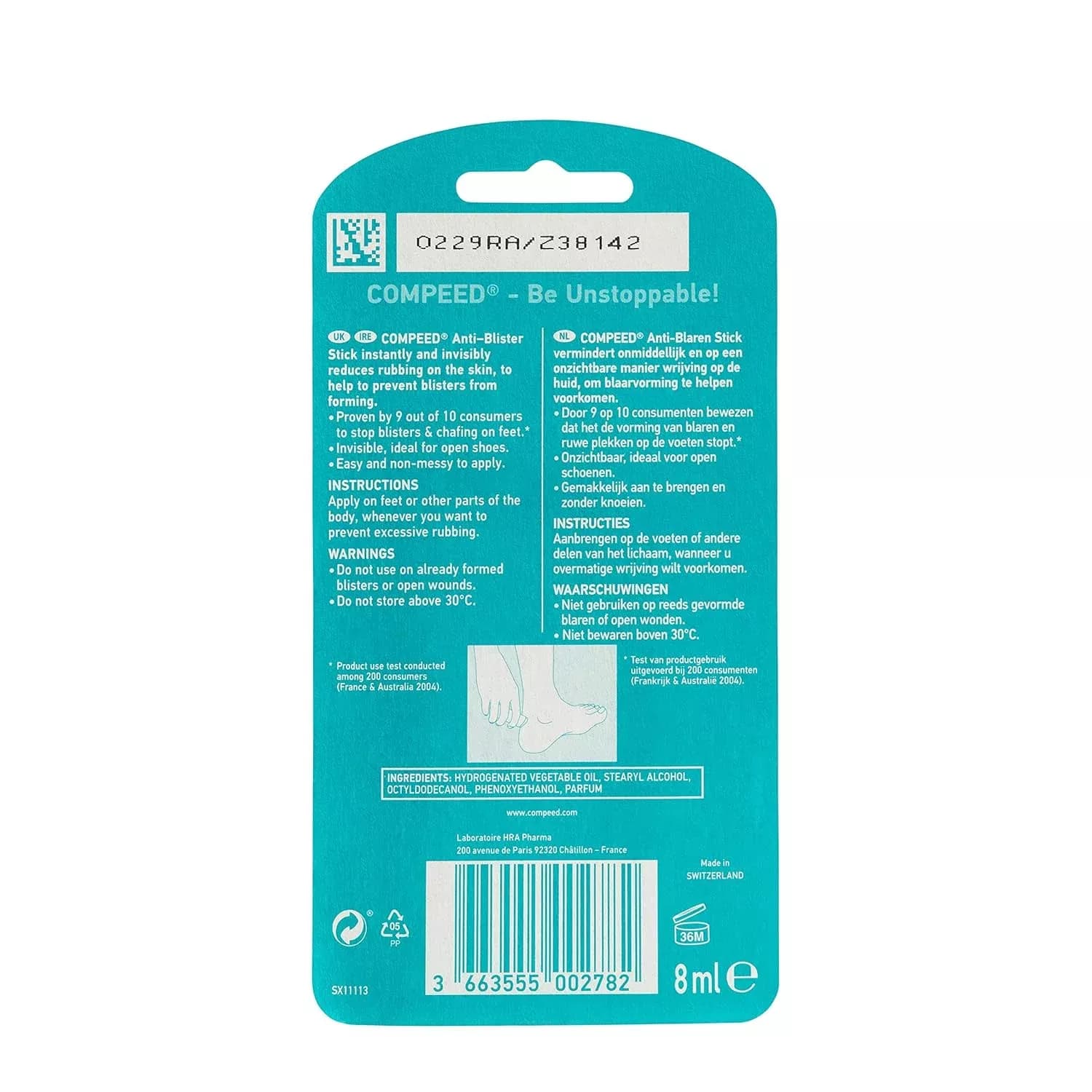 Compeed Anti Blister Stick 8ml