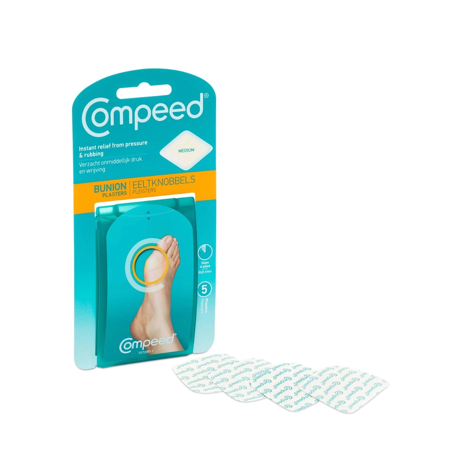 Compeed Bunions Medium 5 Pack
