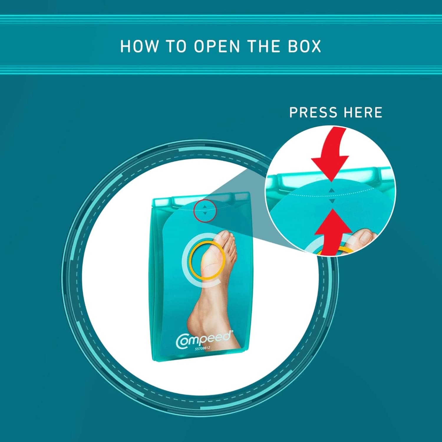 Compeed Bunions Medium 5 Pack