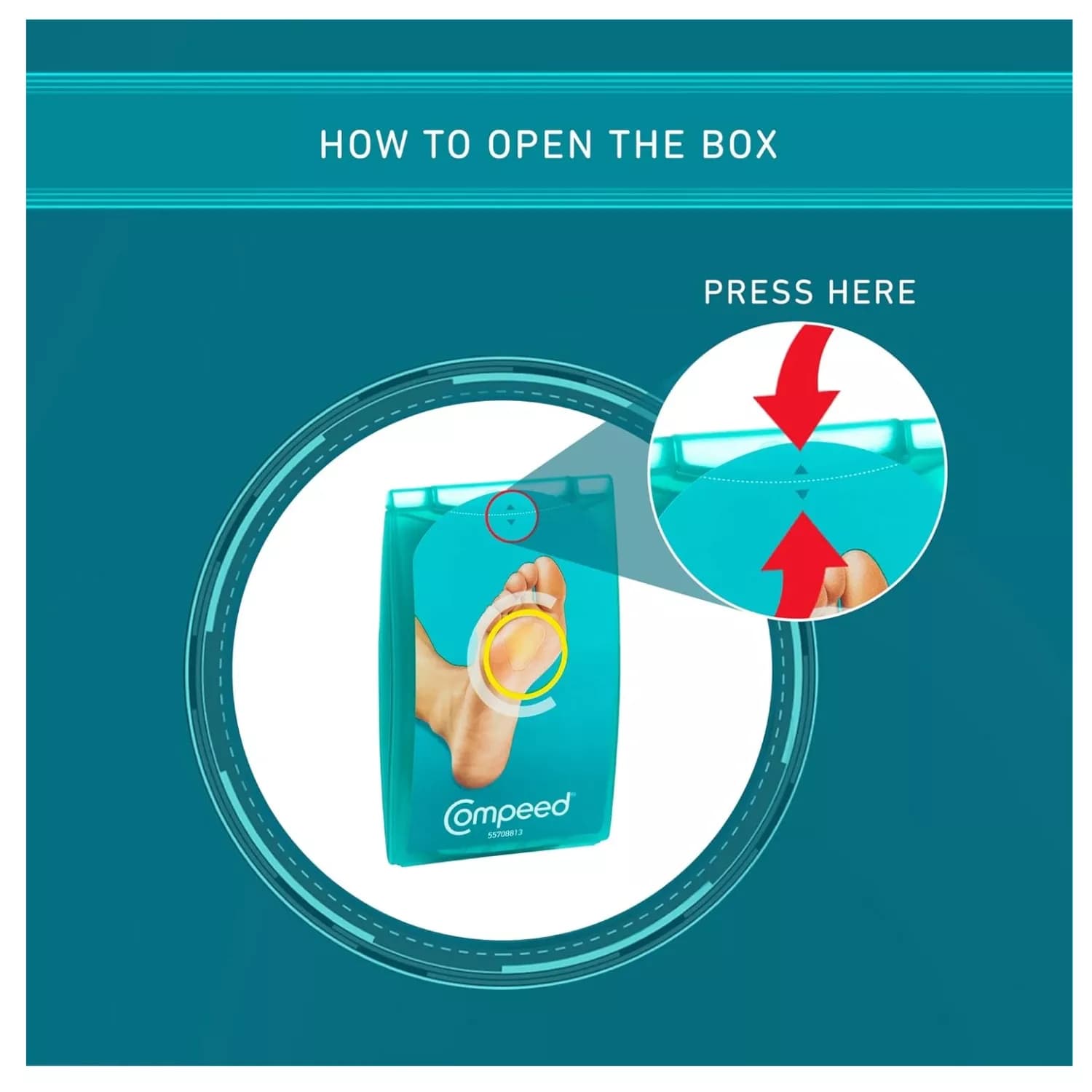 Compeed Callus Medium Plasters 6 Pack