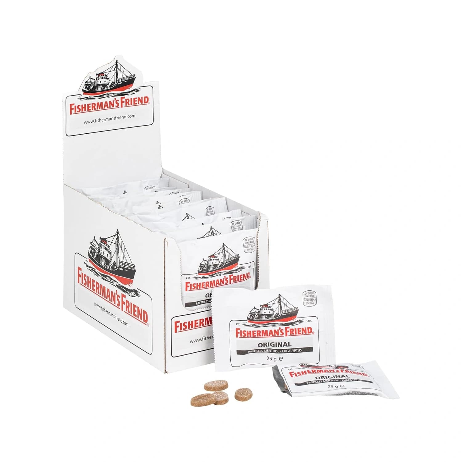 Fisherman's Friend Lozenges Original 25g - Pack of 24