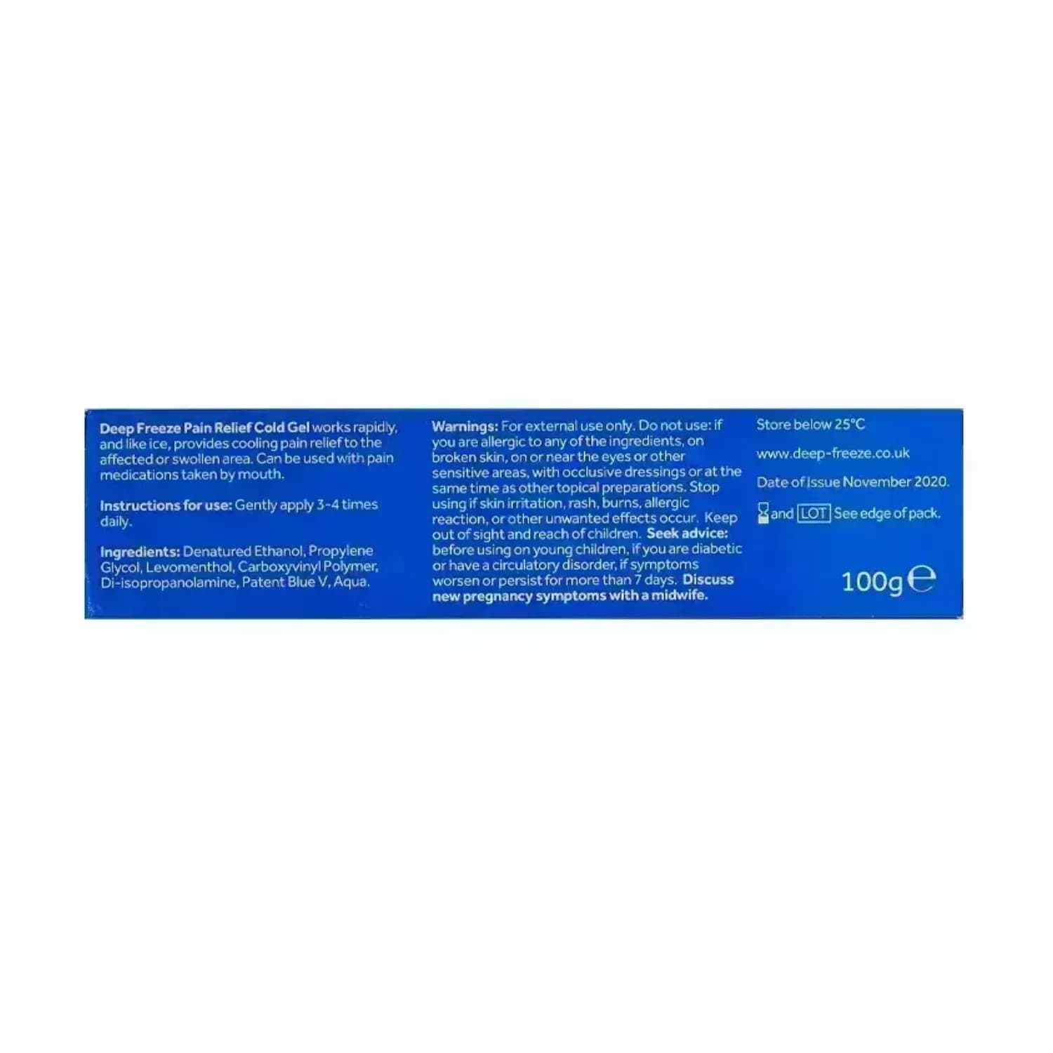 Deep Freeze Cold Gel 100g