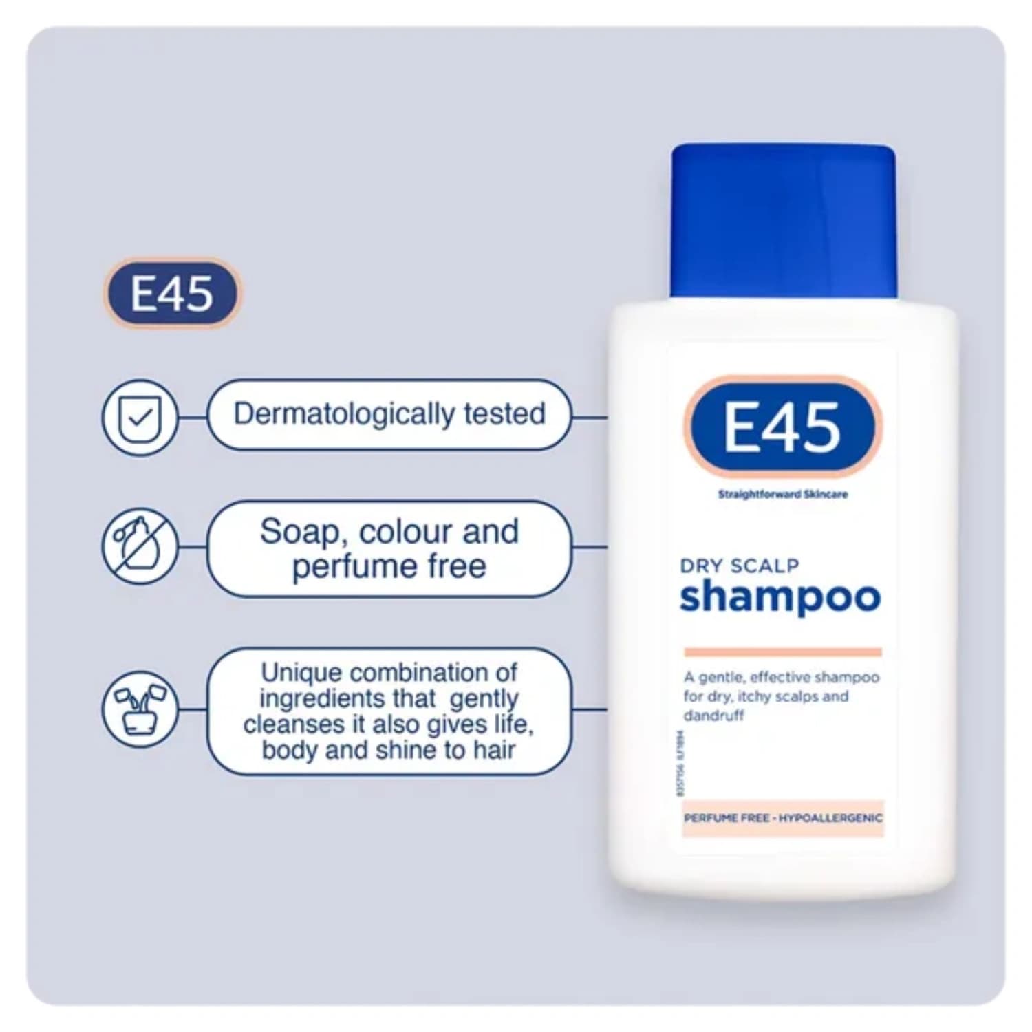 E45 Dry Scalp Shampoo 200ml
