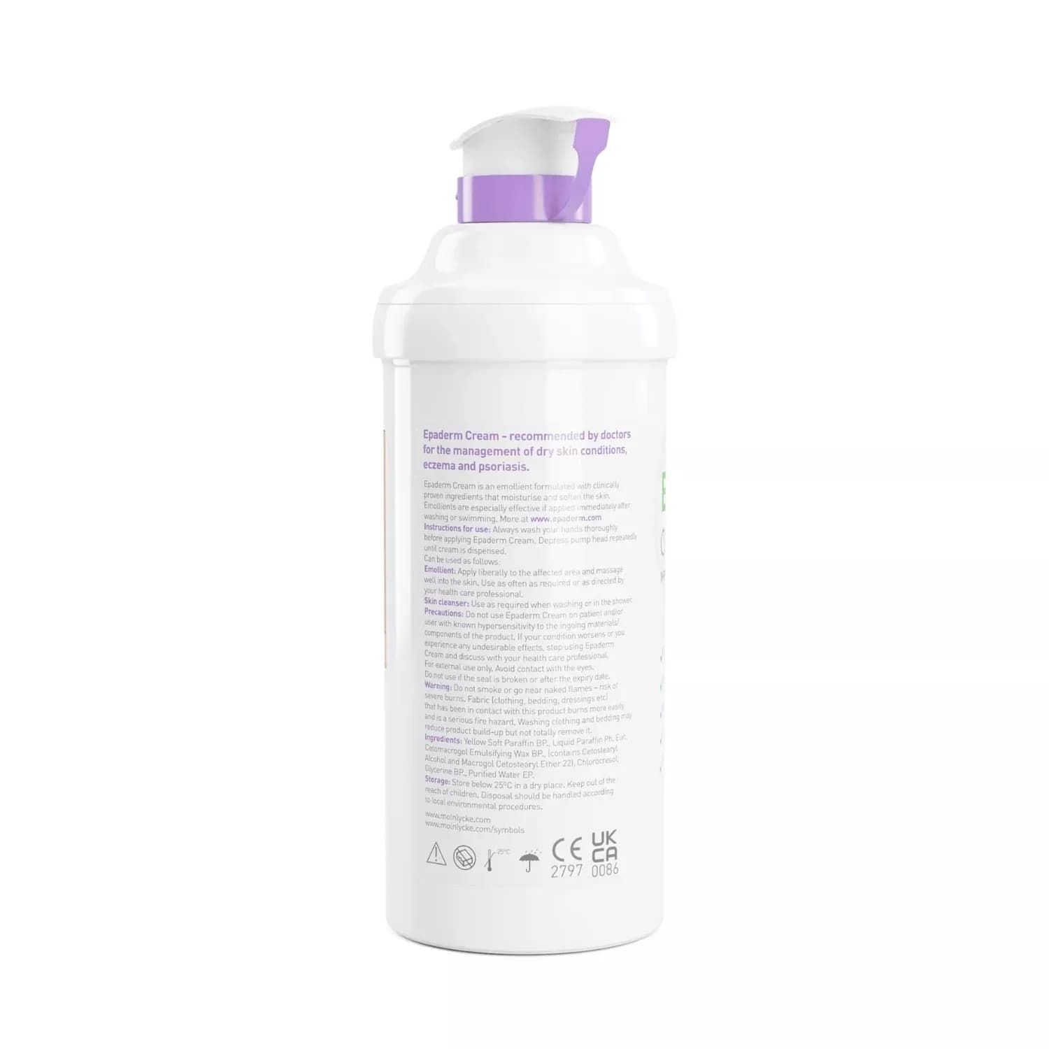 Epaderm Cream Pump 500g