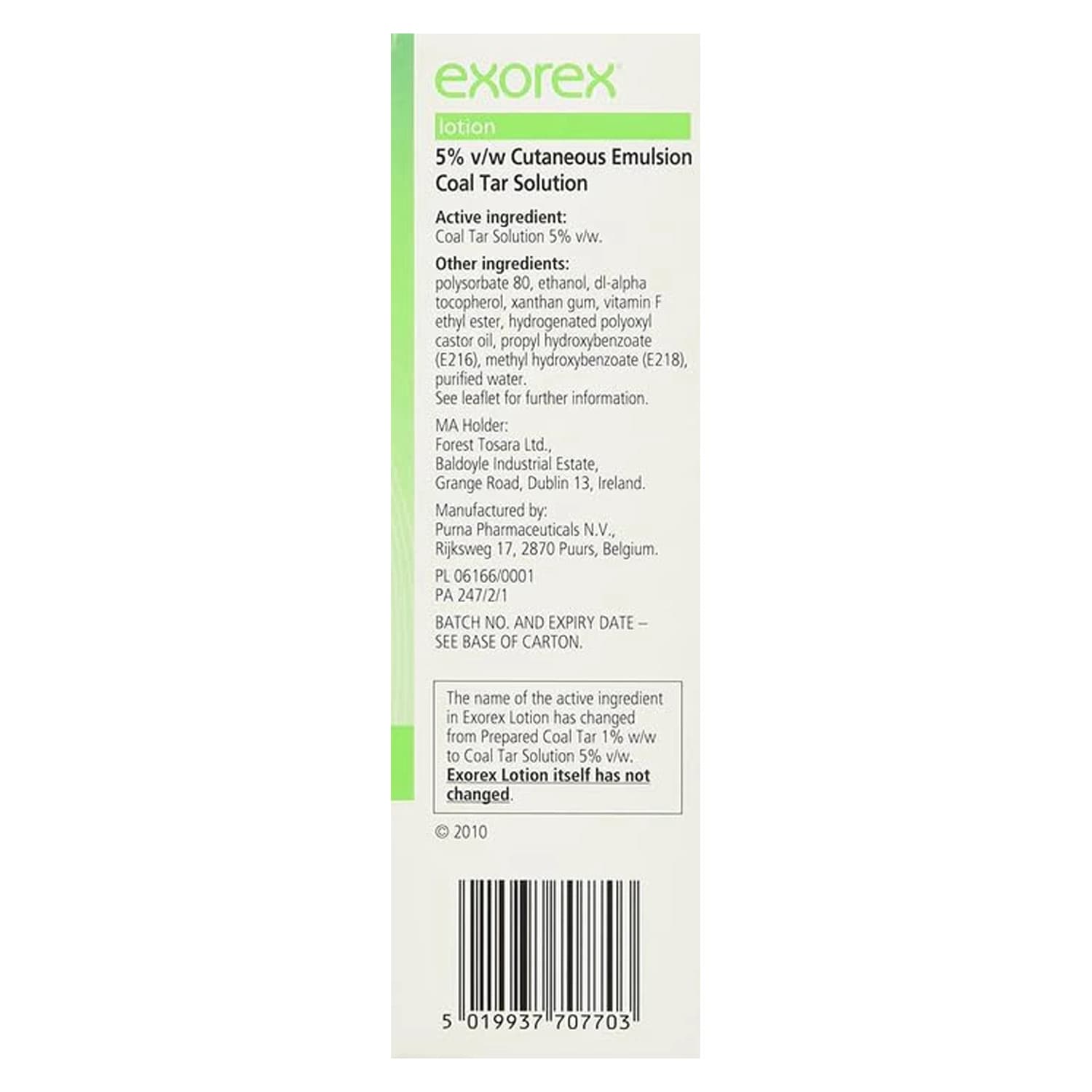 Exorex Lotion 100ml