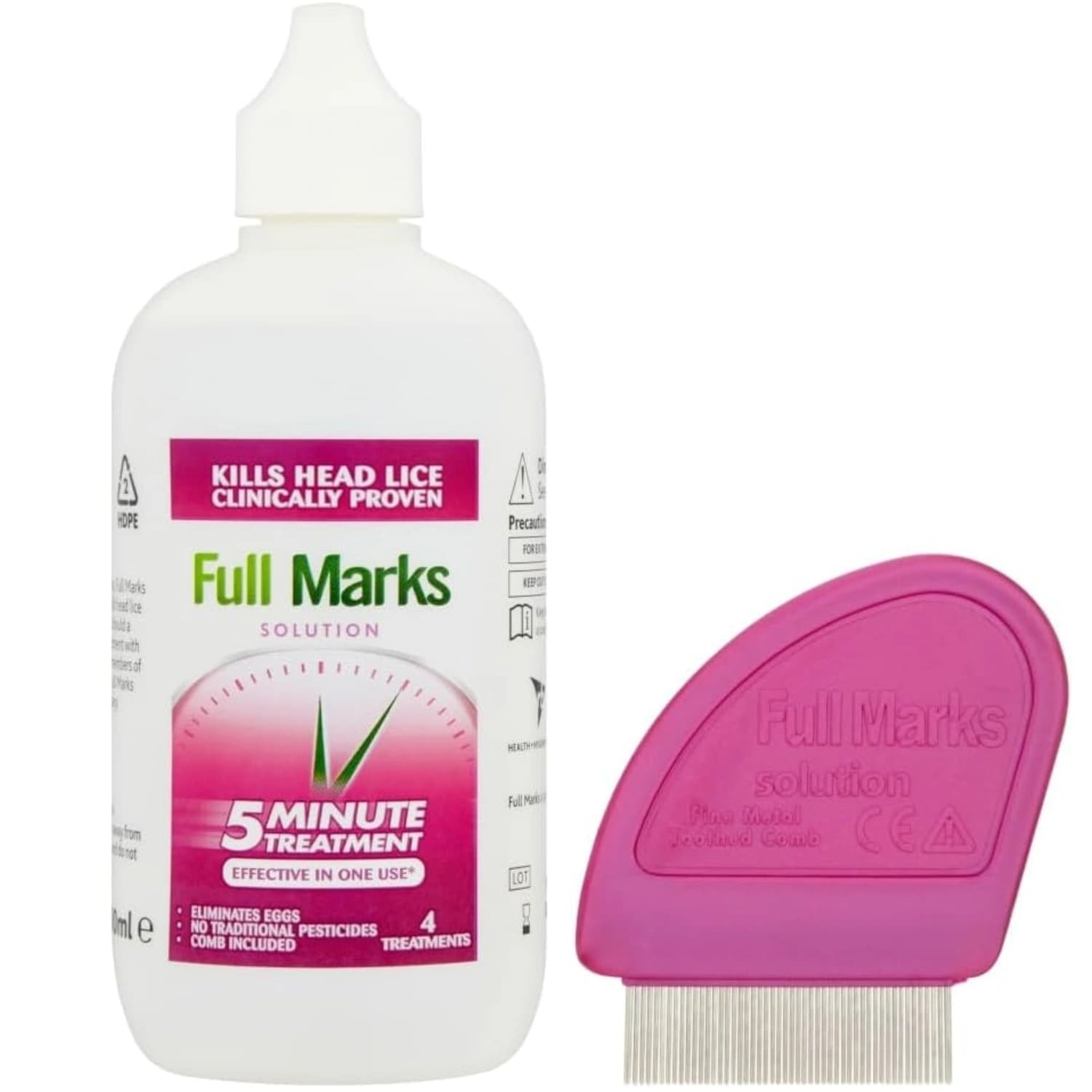 Full Marks Solution With Comb 200ml