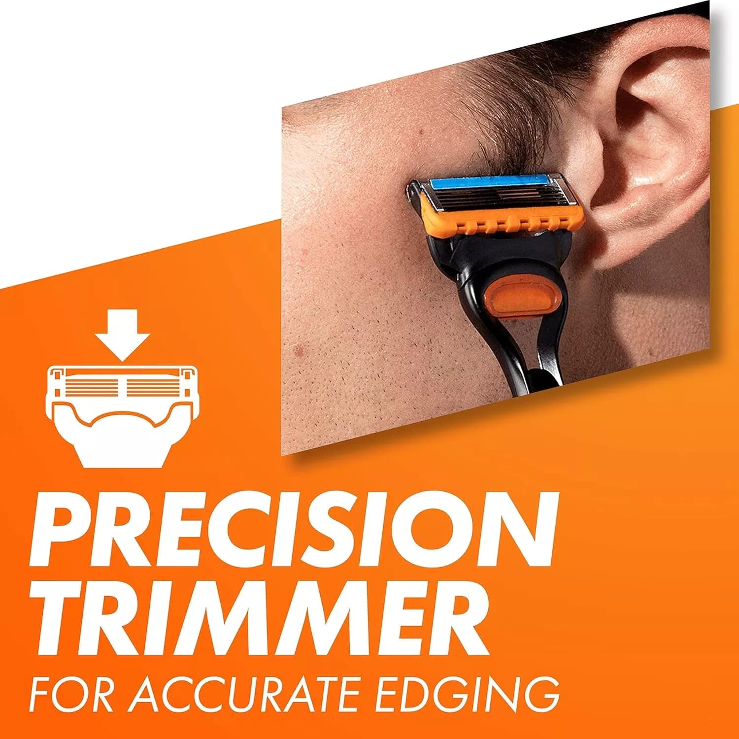 Fusion5 Men's Razor Orange Razor