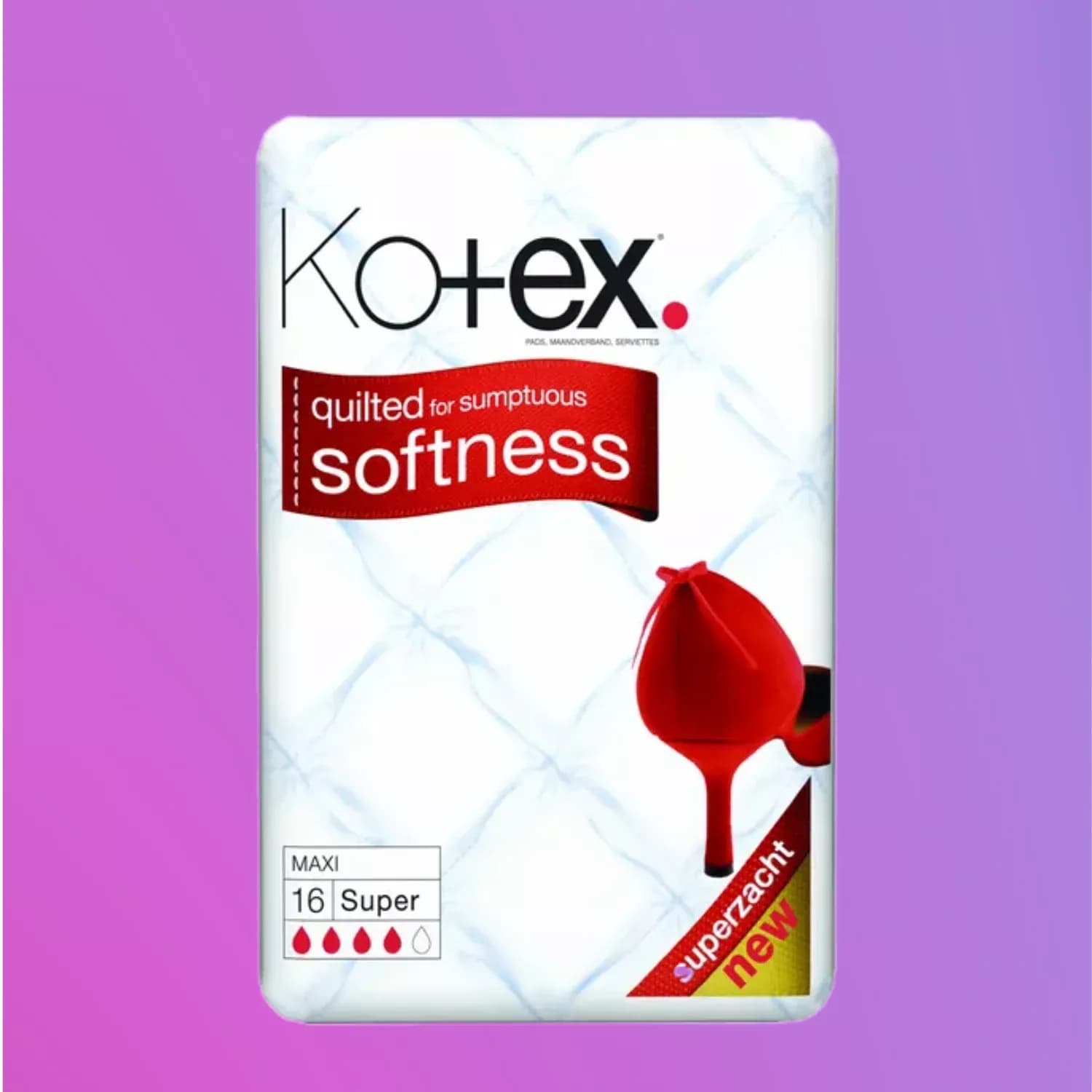Kotex Maxi Super Pads 16 Pads