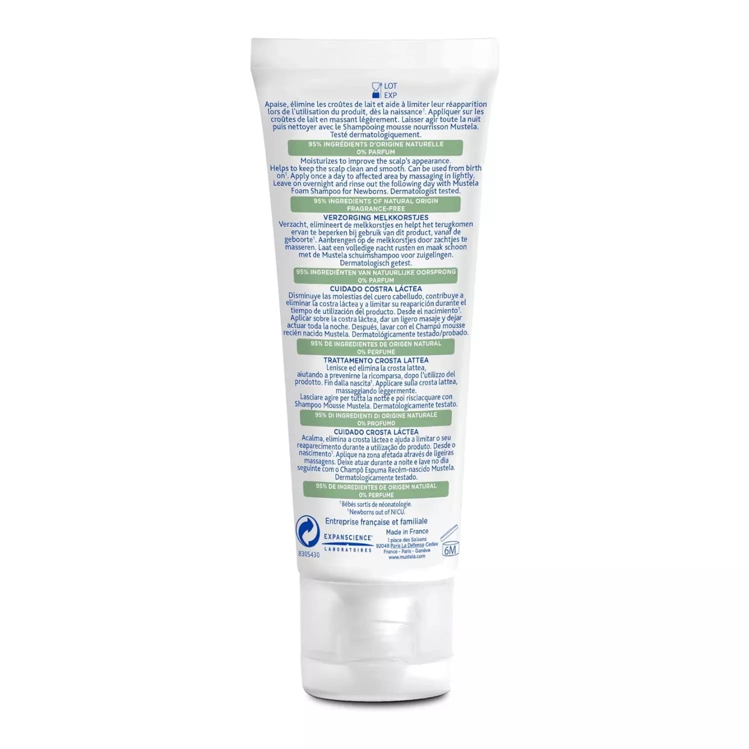 Mustela Cradle Cap Cream 40ml