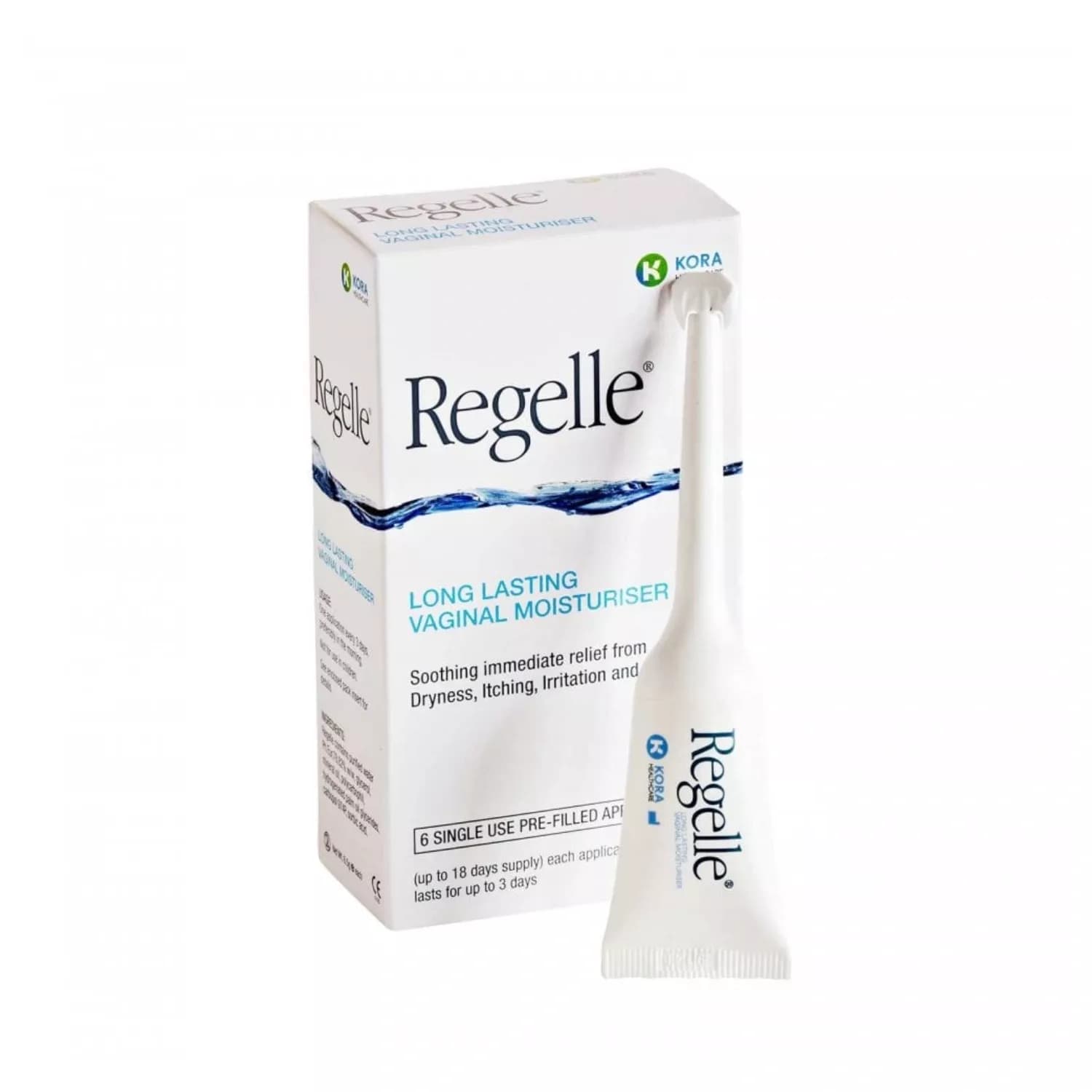 Regelle Vaginal Moisturiser Pack of 6 Tubes
