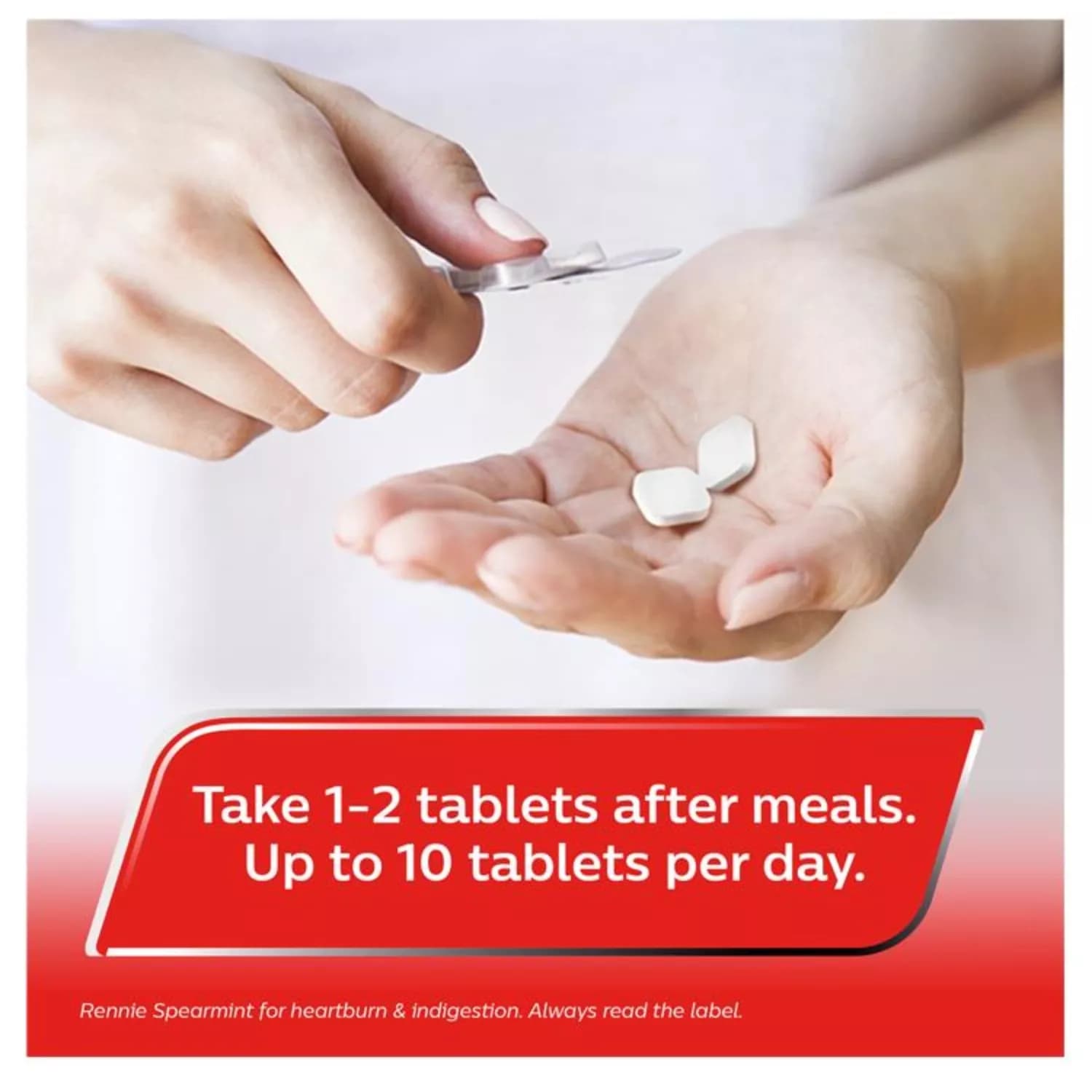 Rennie Sugar Free 24 Chewable Tablets