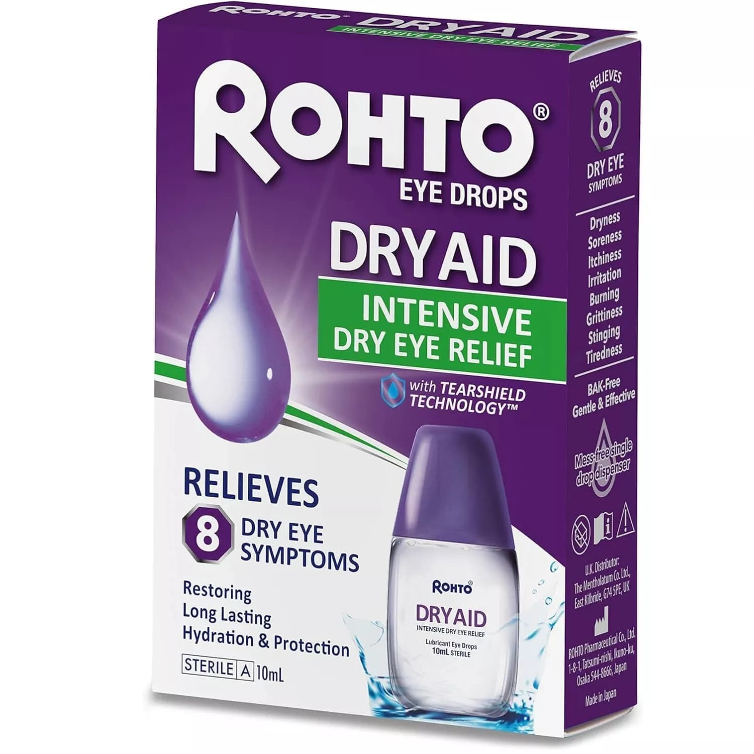 Rohto Dry Aid Intensive Relief 10 ml Eye Drops