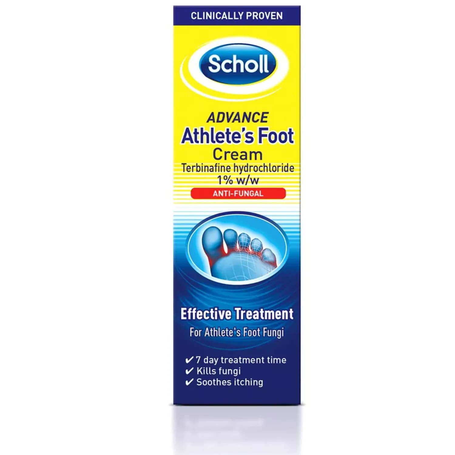 Scholl Advance Athlete's Anti-Fungal Foot Cream 15g