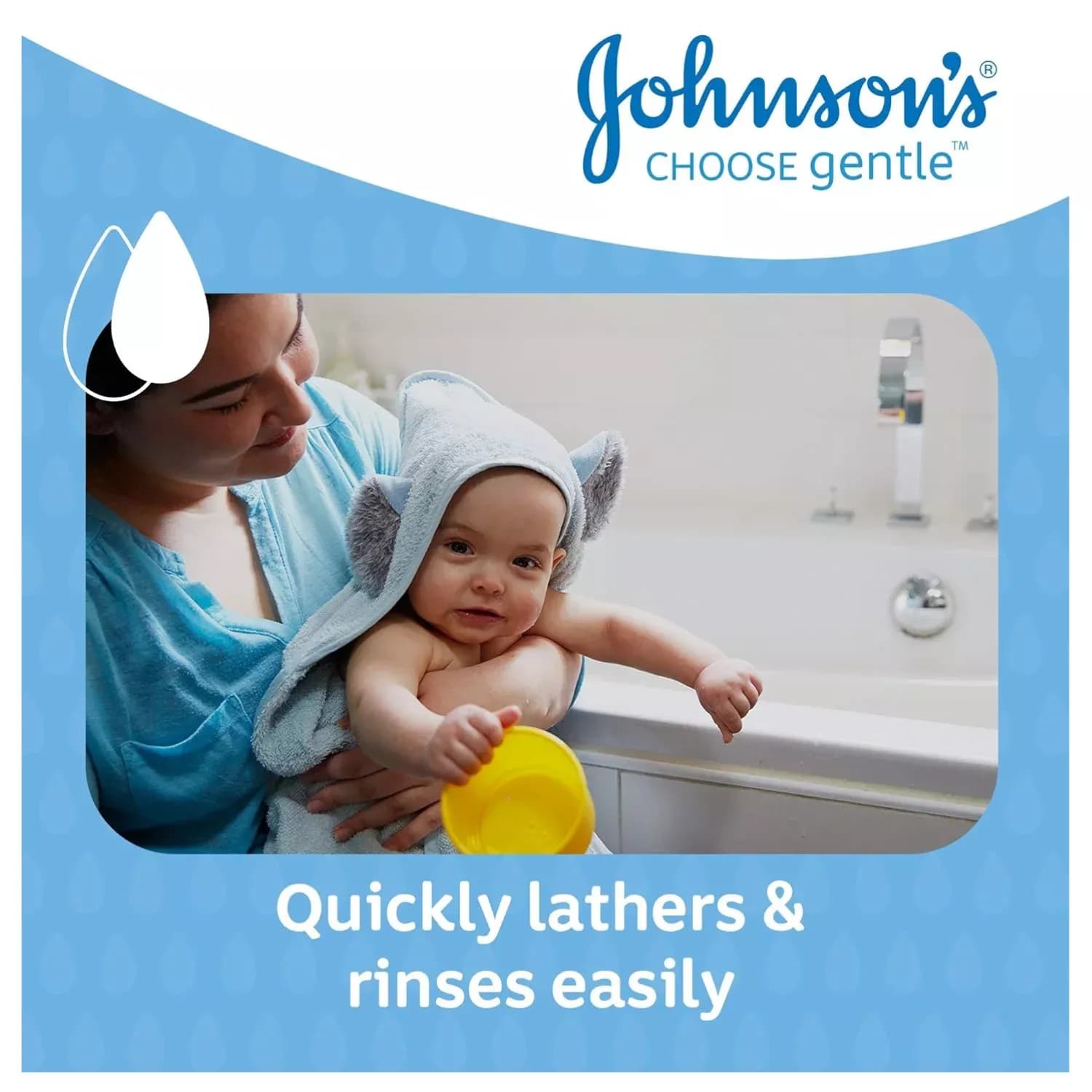 Johnson's Baby Bath 300ml - Pack of 6