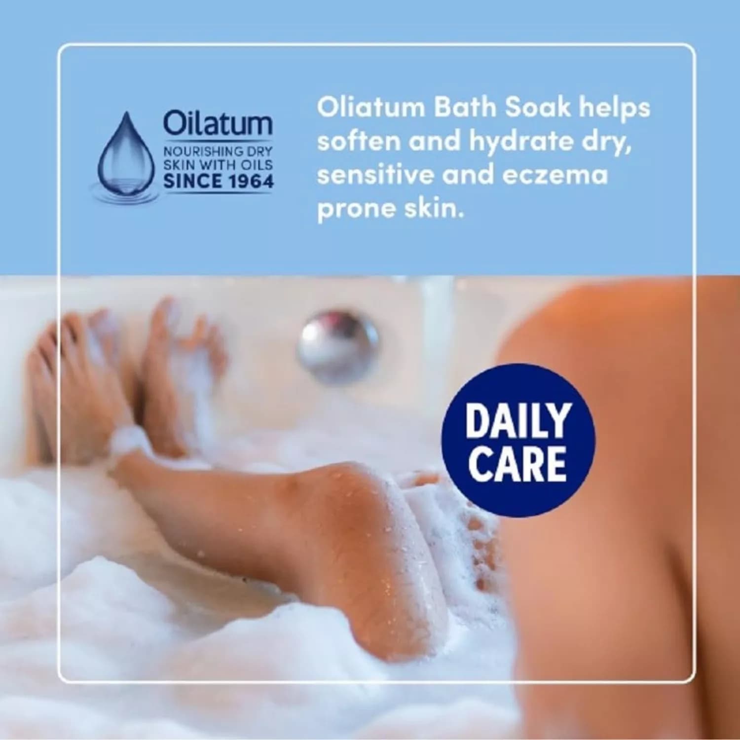Oilatum Dry Skin Bath Soak Emollient Wash 300ml