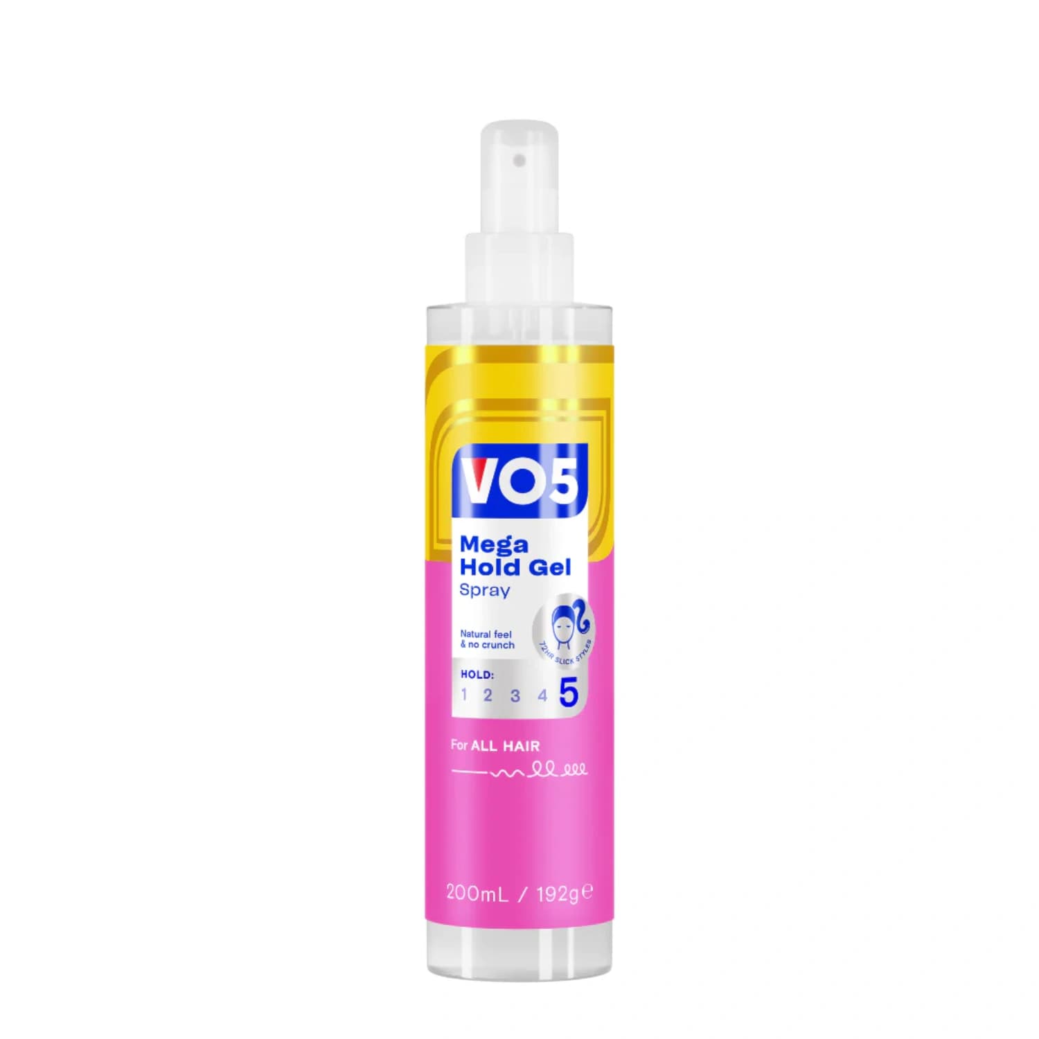 VO5 Mega Hold Gel Spray 200ml