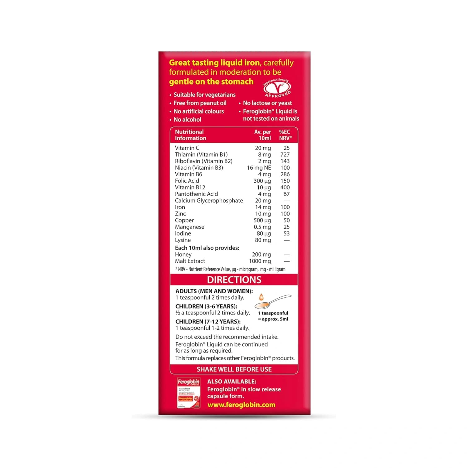 Vitabiotic Feroglobin 500ml