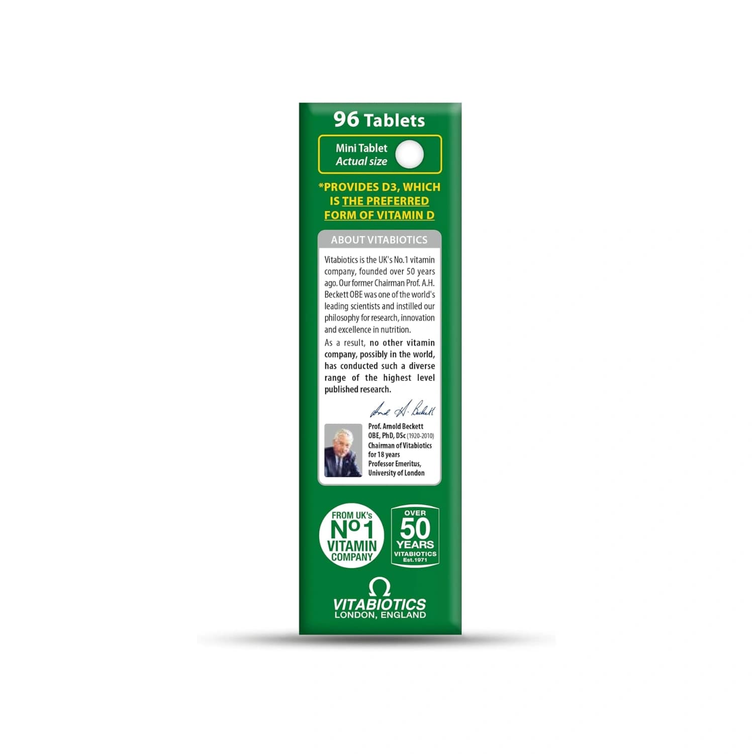 Vitabiotics Ultra Vitamin D, 2000IU 96 Tablets
