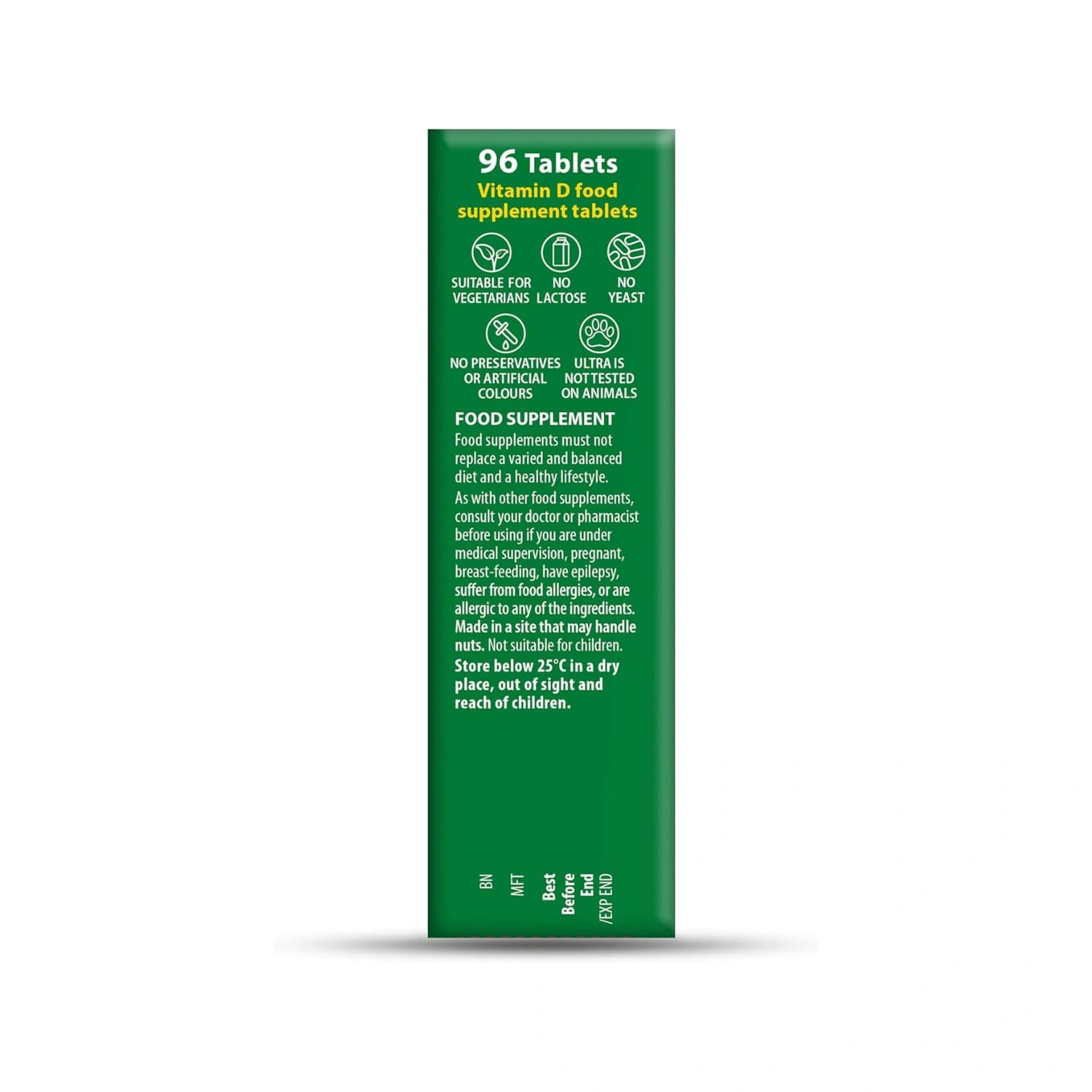 Vitabiotics Ultra Vitamin D, 2000IU 96 Tablets