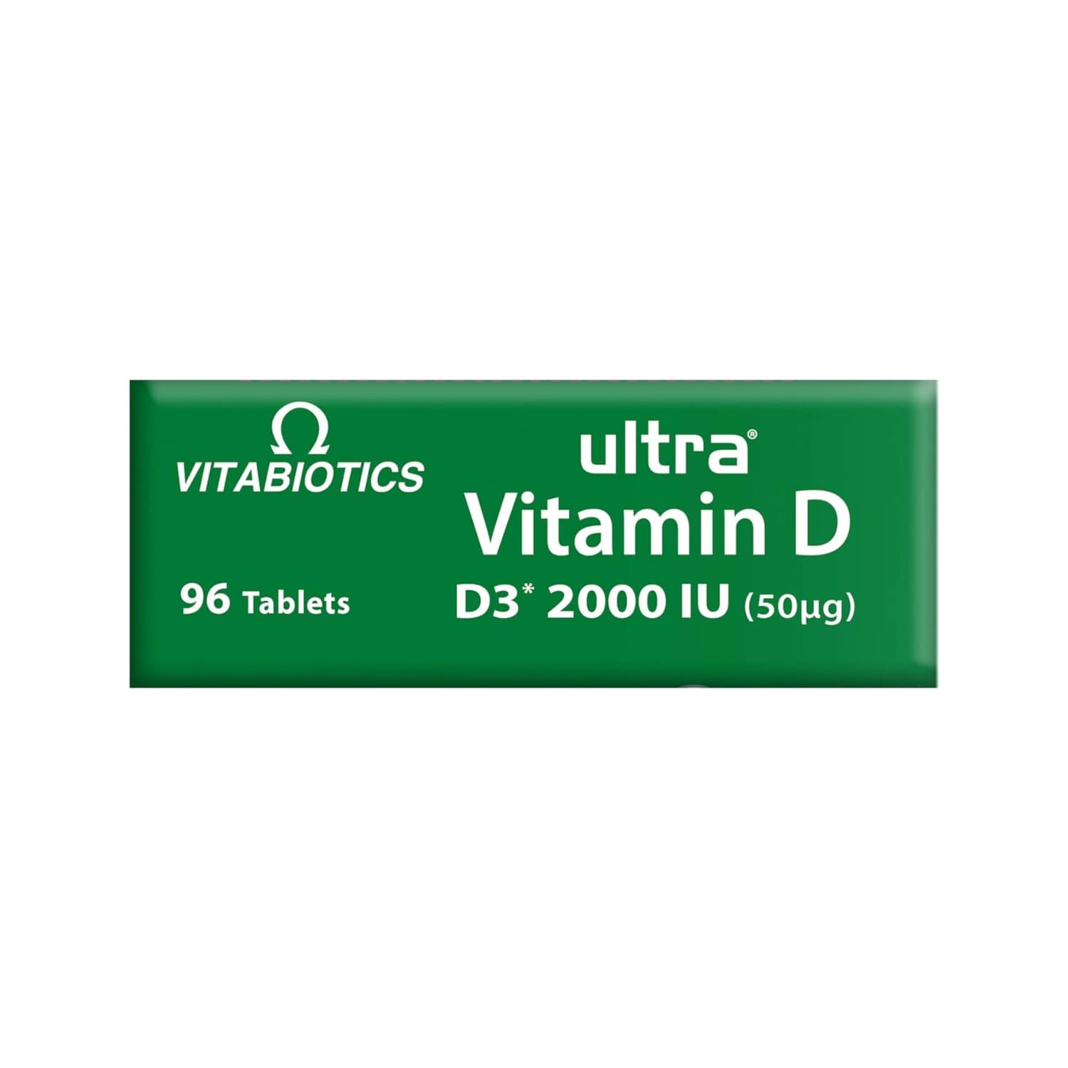 Vitabiotics Ultra Vitamin D, 2000IU 96 Tablets