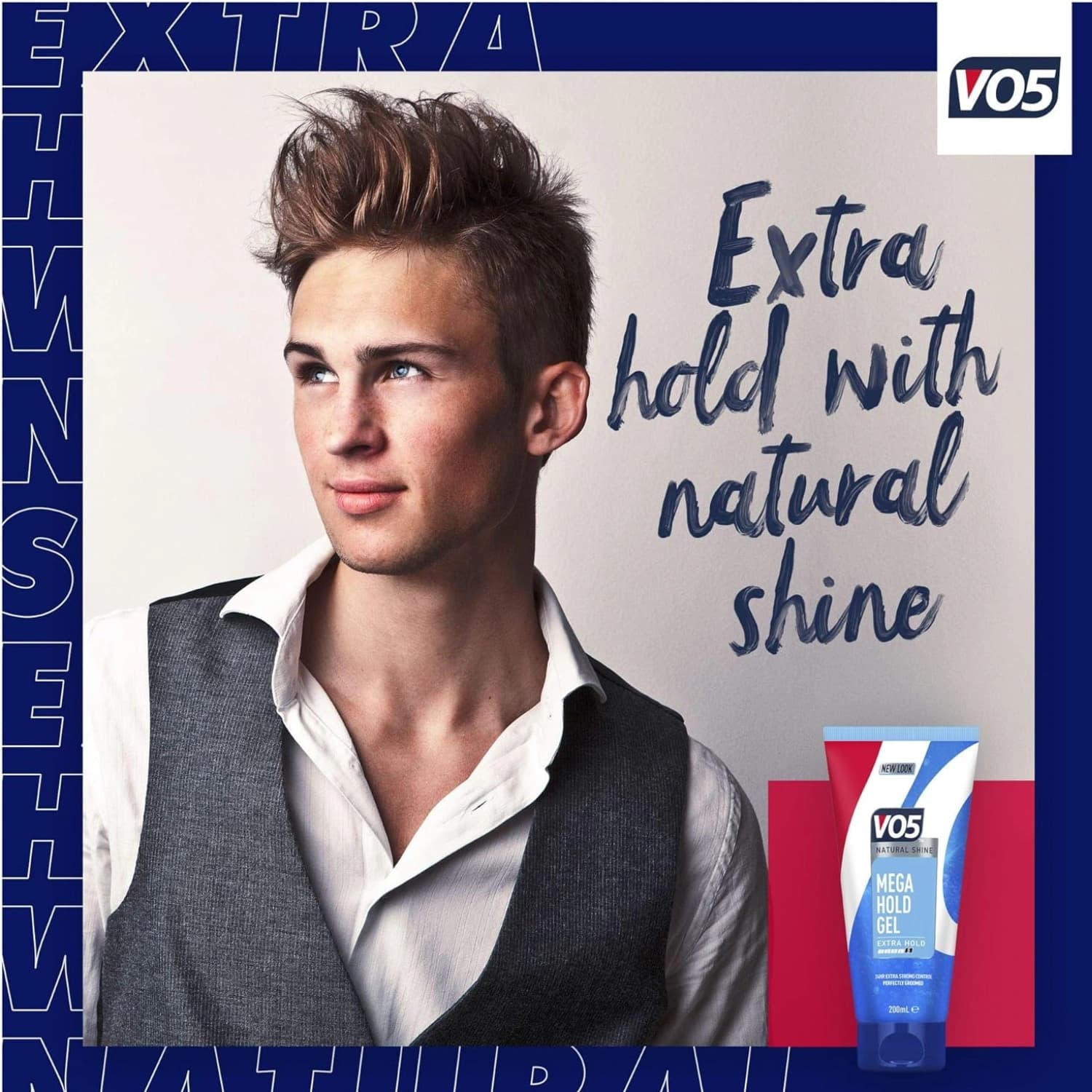 Vo5 Mega Hold Styling Gel 200ml