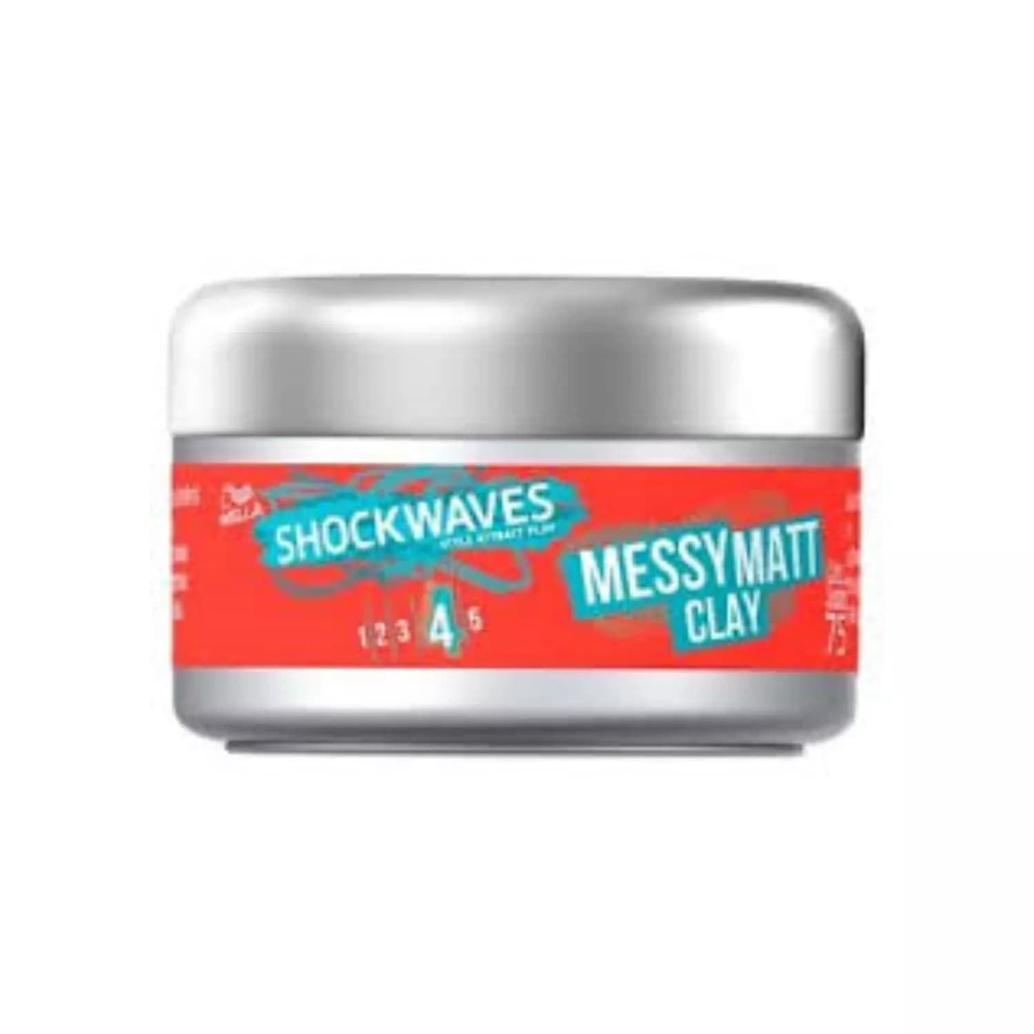 Wella Shockwaves Messy Matt Clay 75ml