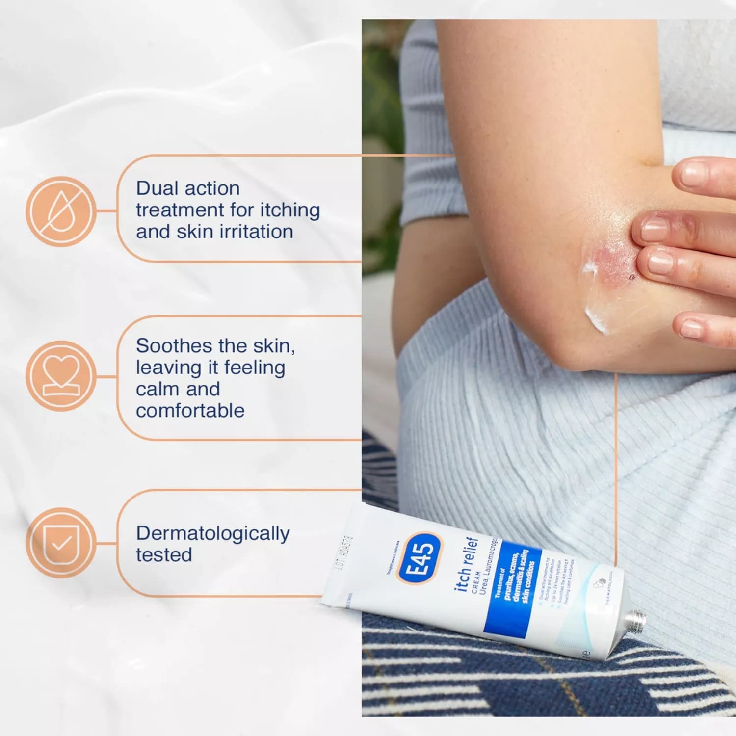 E45 Cream Itch Relief 50g